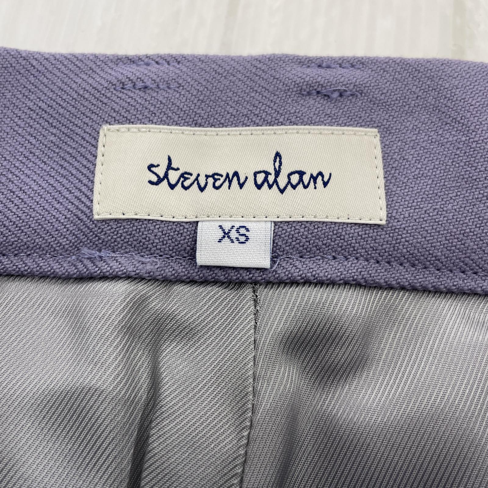 その他ボトムス Steven Alan COLOR STRAIGHT TROUSERS/パープル パープル