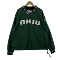 その他アウター 90s champion nylon pullover OHIO 緑 M M グリーン