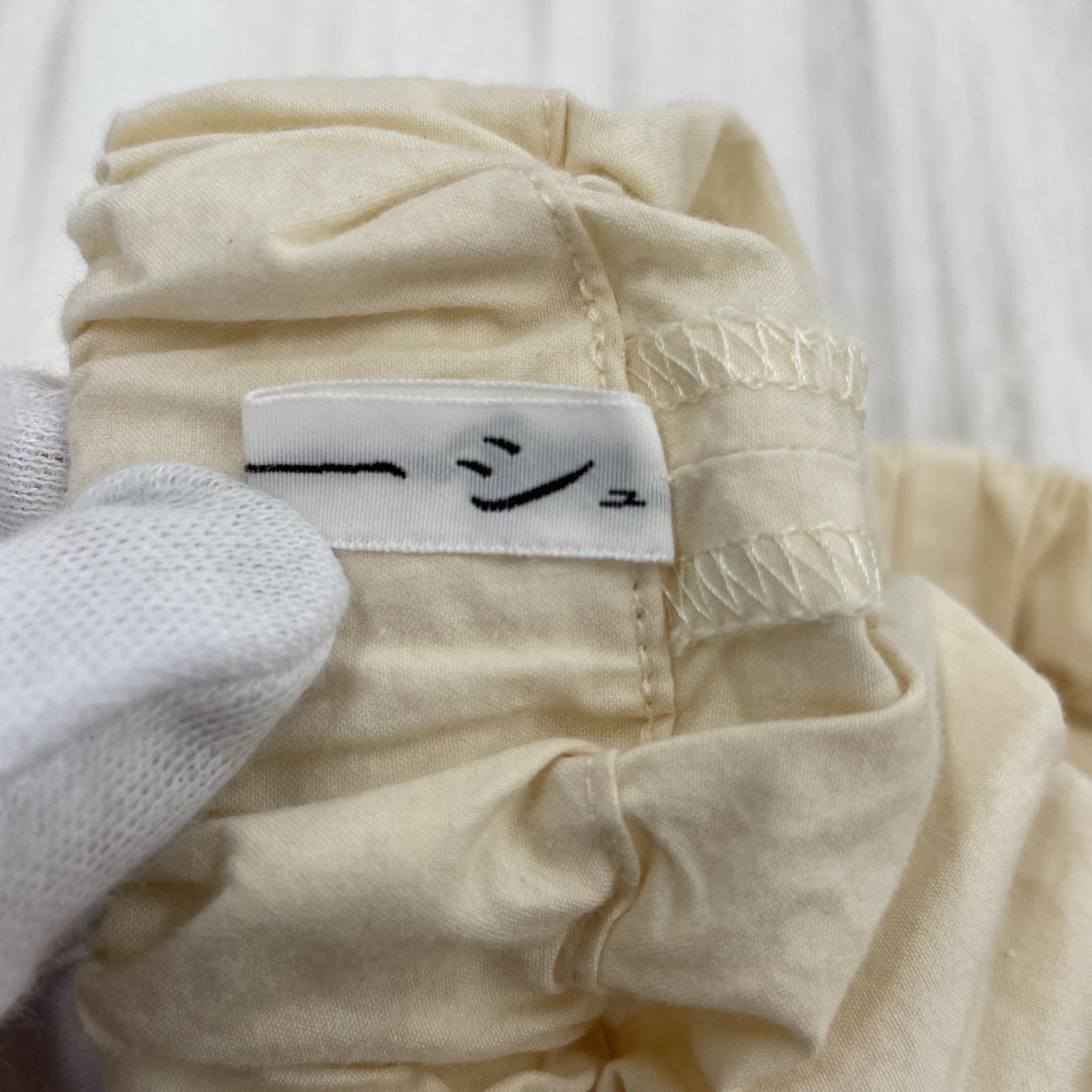 その他ボトムス ゴーシュ 七分丈 パンツ 2 ベージュ