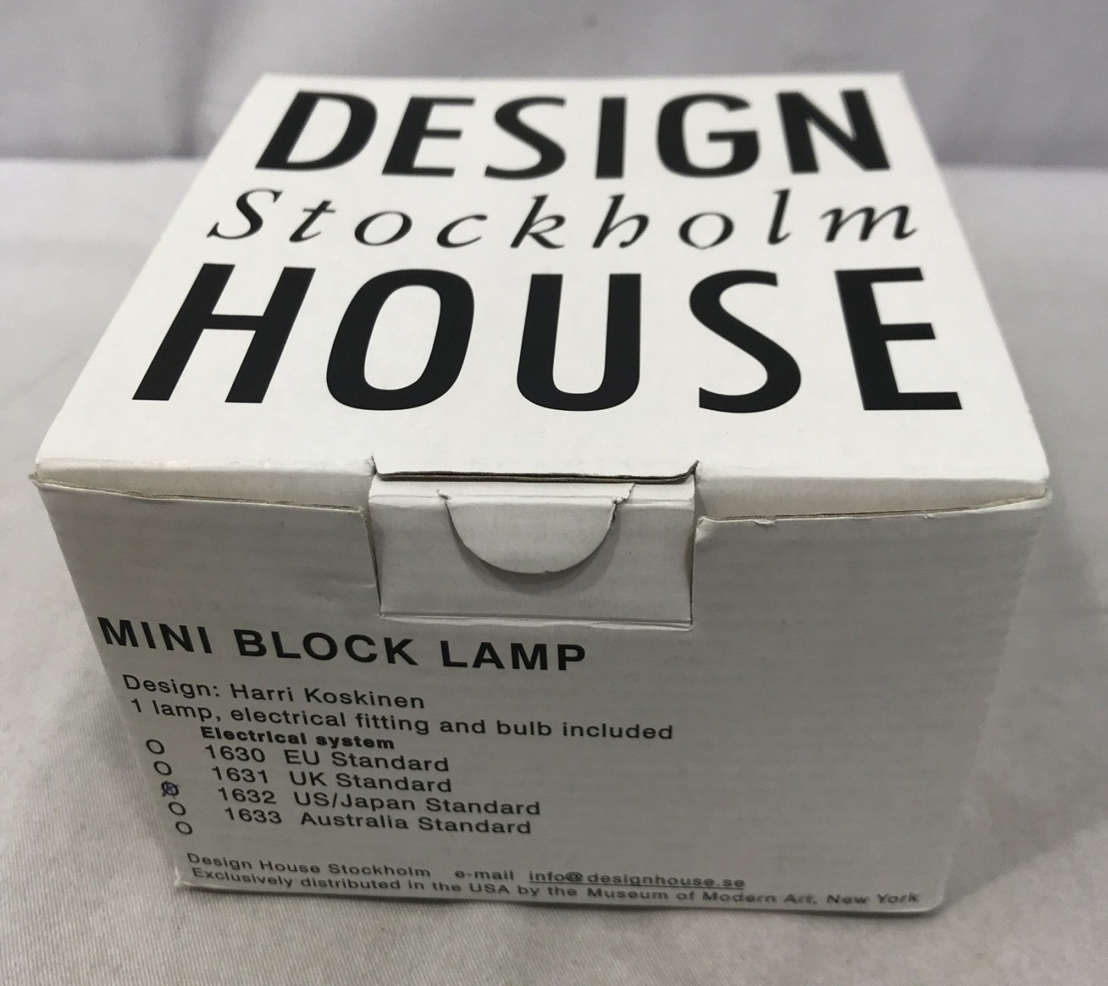 デザインハウス ストックホルム ブロックランプ ミニ その他小物