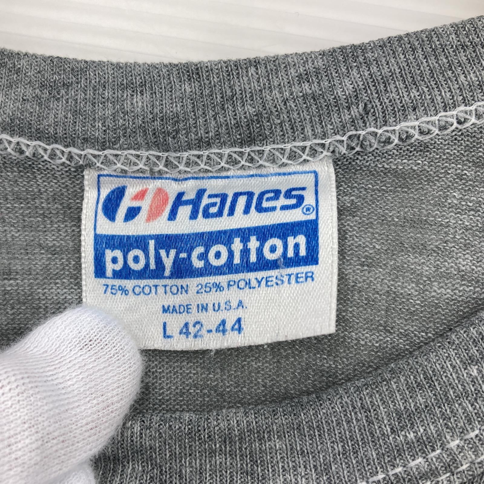 その他トップス HANES 80-90's ヴィンテージ Tシャツ US L グレー