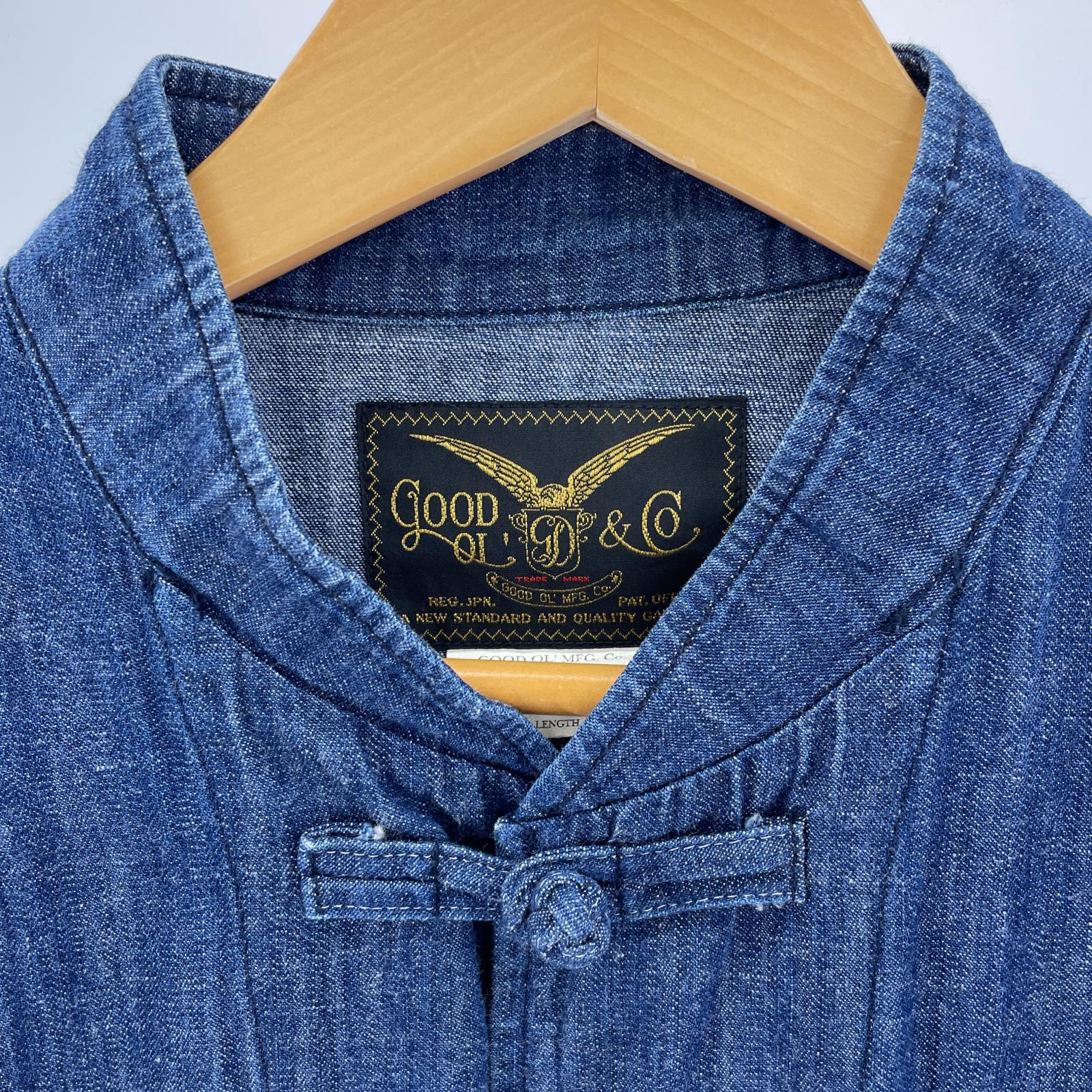その他アウター GOOD OL' デニムチャイナジャケット インディコ M