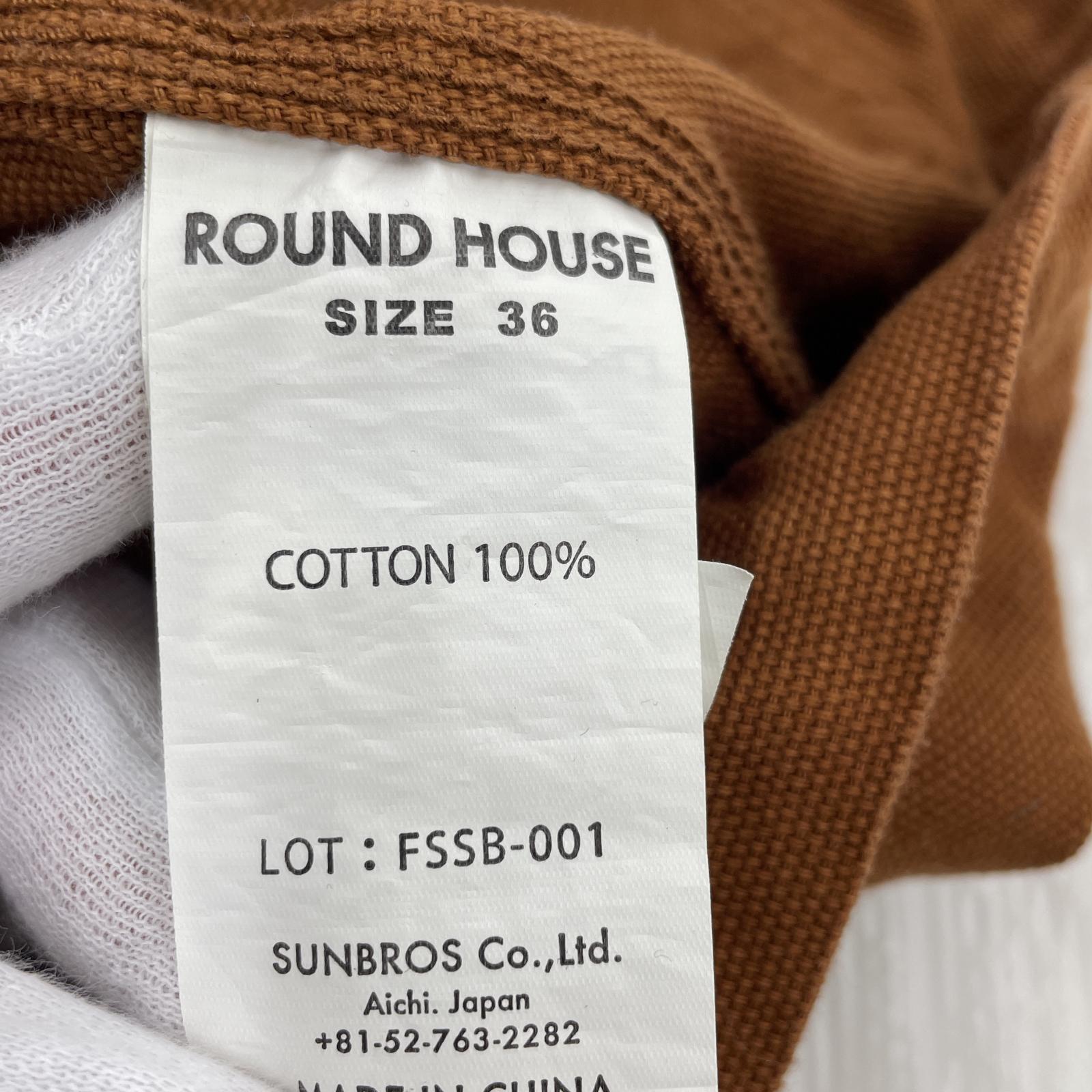 その他アウター ROUND HOUSE カバーオール 36 ブラウン