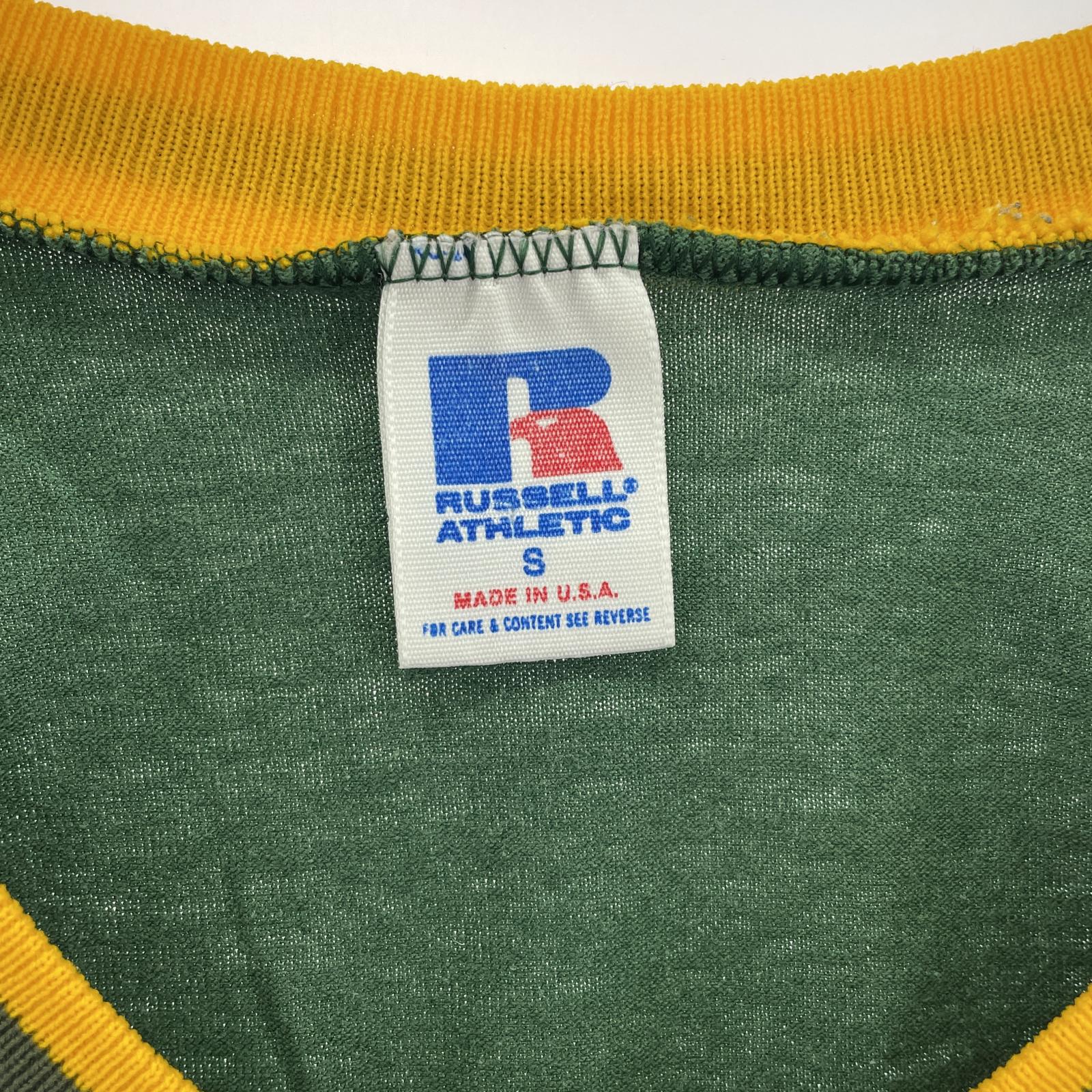 その他トップス RUSSELL アスレティックス Tシャツ S S グリーン