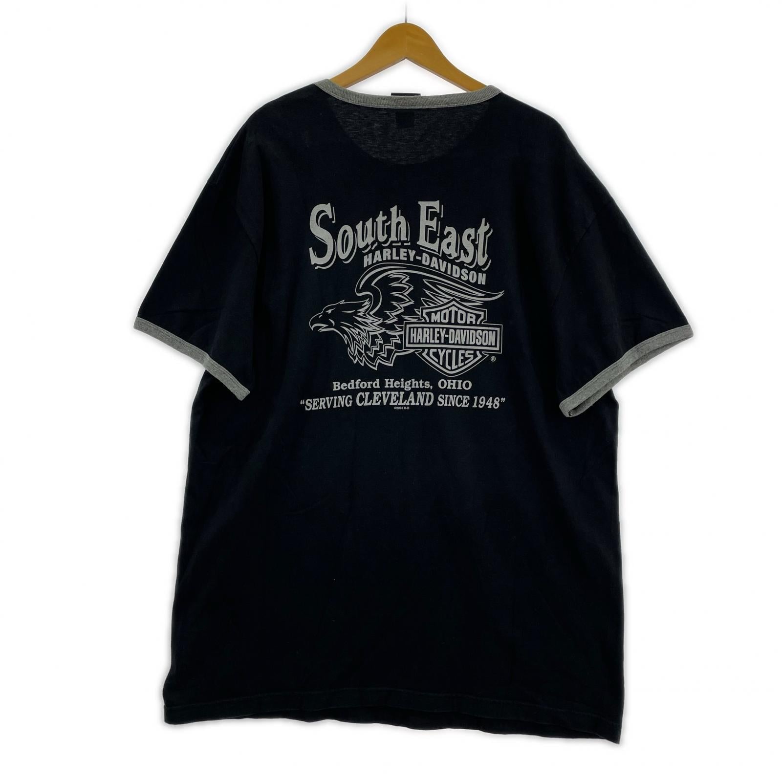その他トップス Harley-Davidson リンガーtee 黒 ブラック