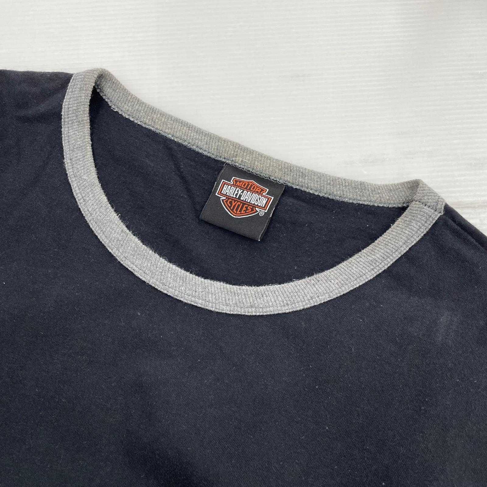 その他トップス Harley-Davidson リンガーtee 黒 ブラック