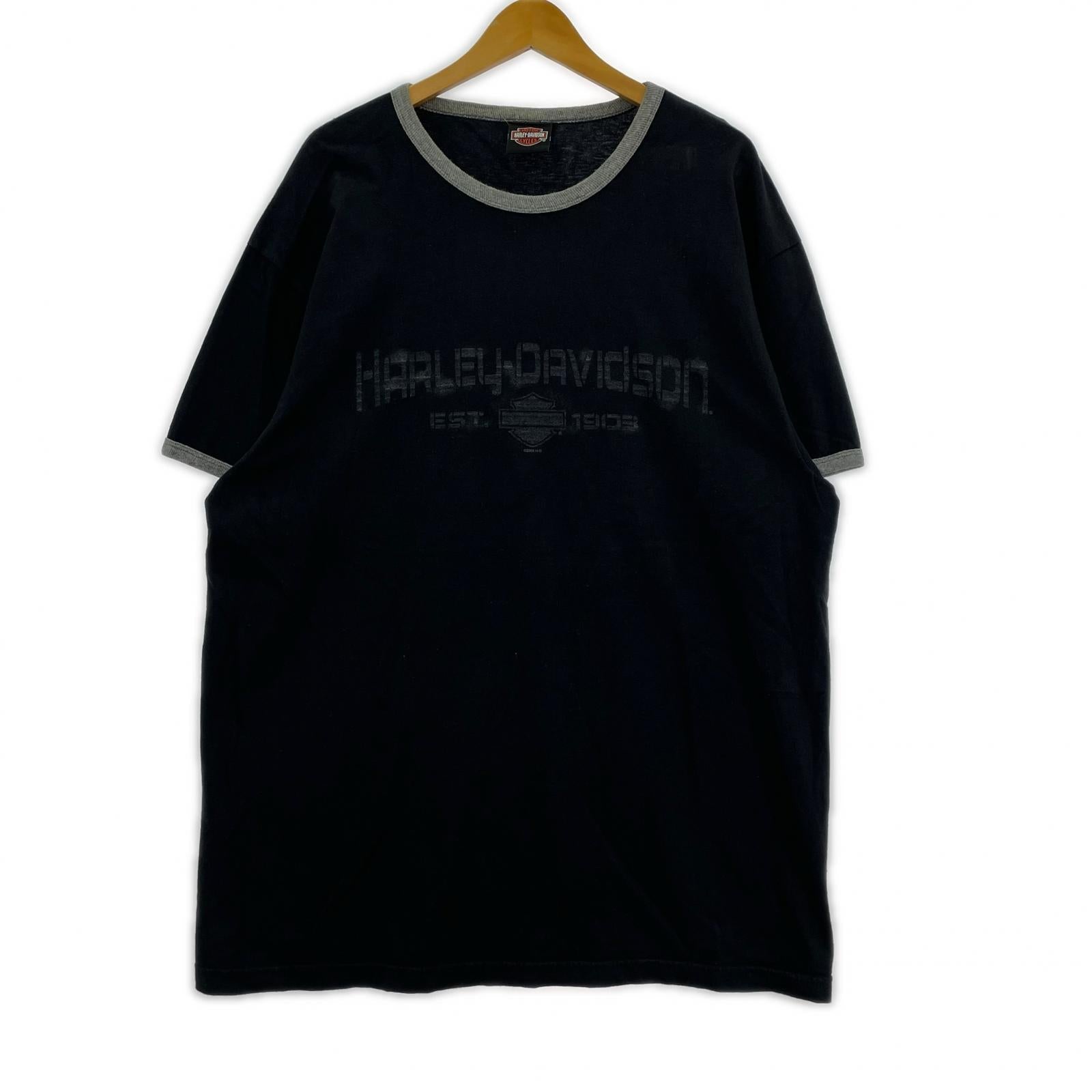 その他トップス Harley-Davidson リンガーtee 黒 ブラック