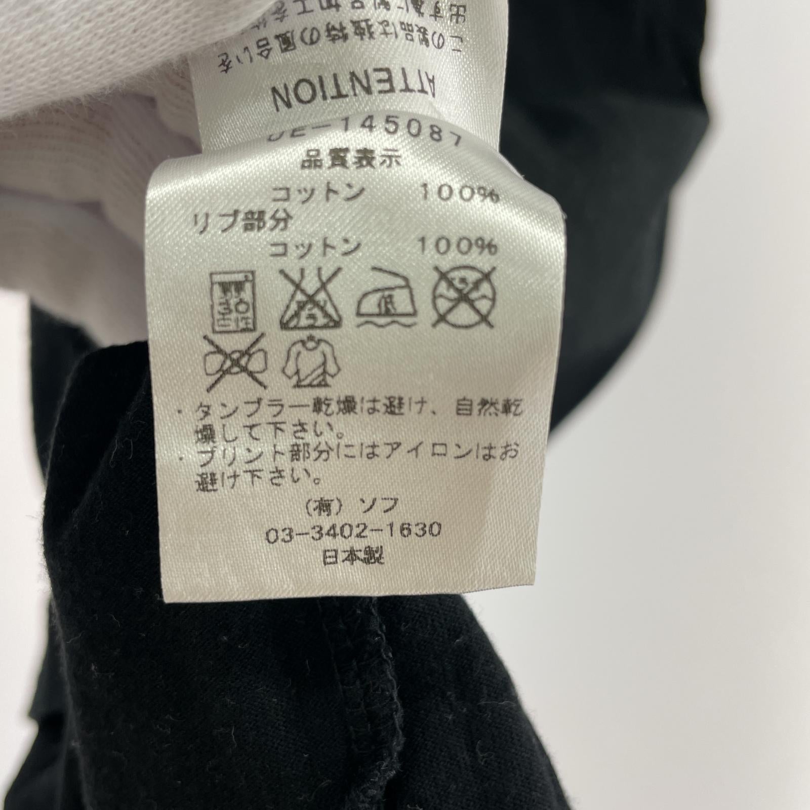 その他トップス uniform experiment カットソー/BLK/3 3 ブラック