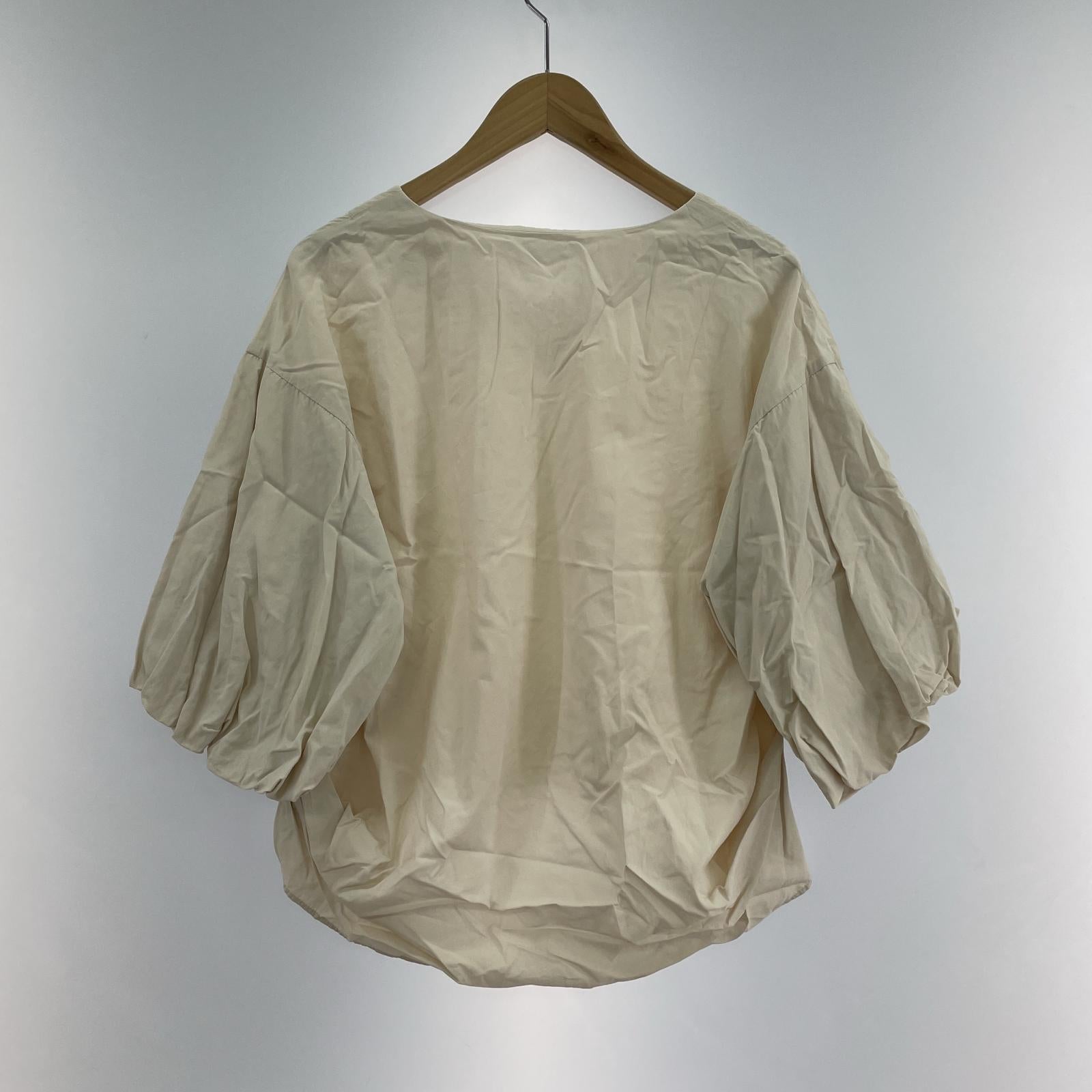 その他トップス ADORE コンフォートストレッチブラウス ベージュ 38 ベージュ