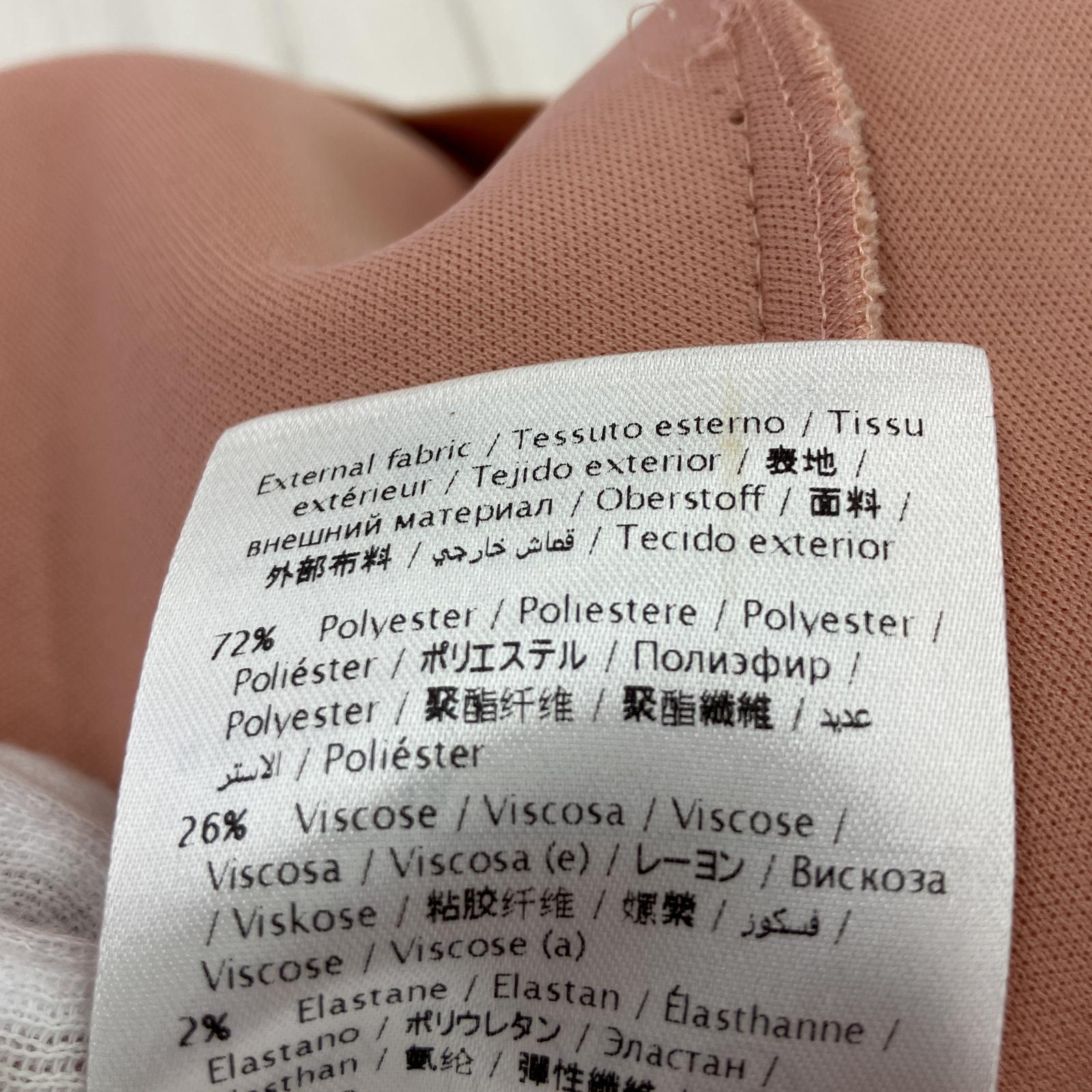 ワンピース RED VALENTINO スカラップワンピース 38 38 ピンク