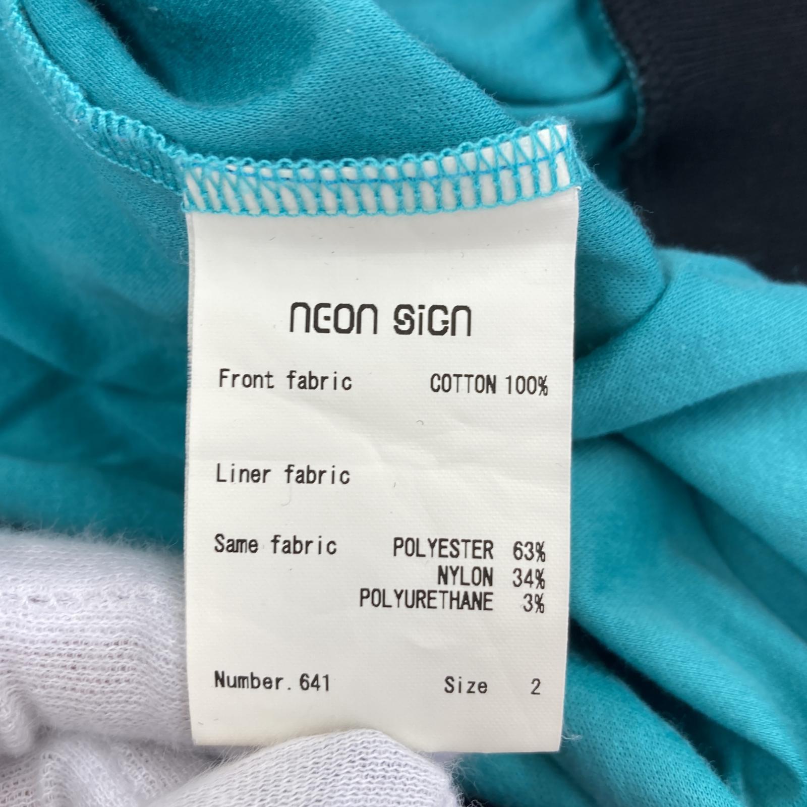 その他トップス NEON SIGN S/S リブT GRN (2) 2 グリーン