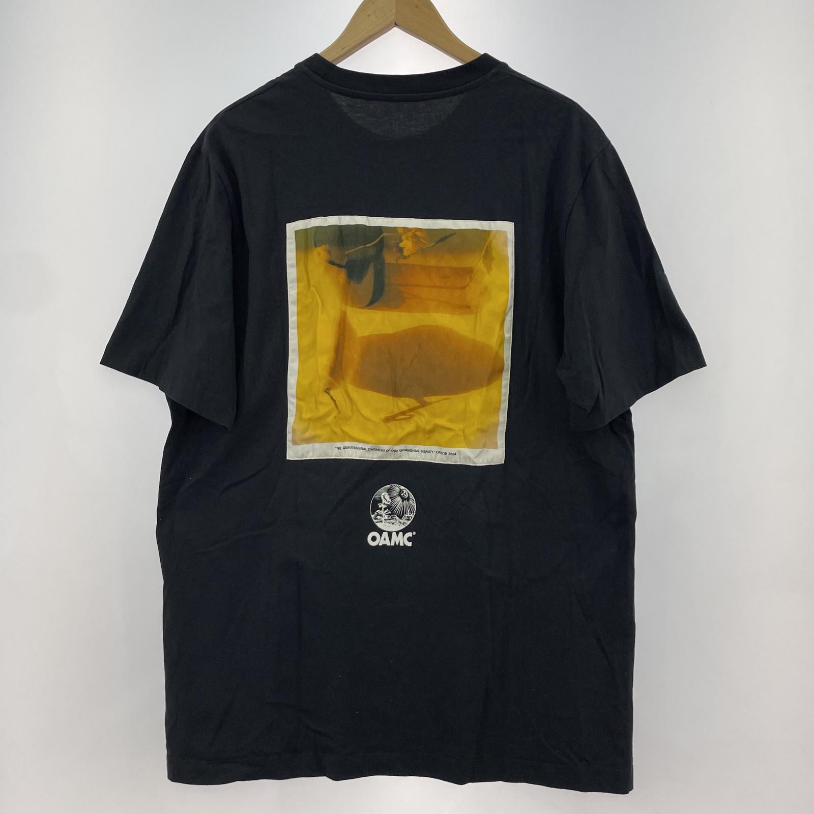 半袖Tシャツ Silk Patch S/S Tee 黒 (M) M ブラック