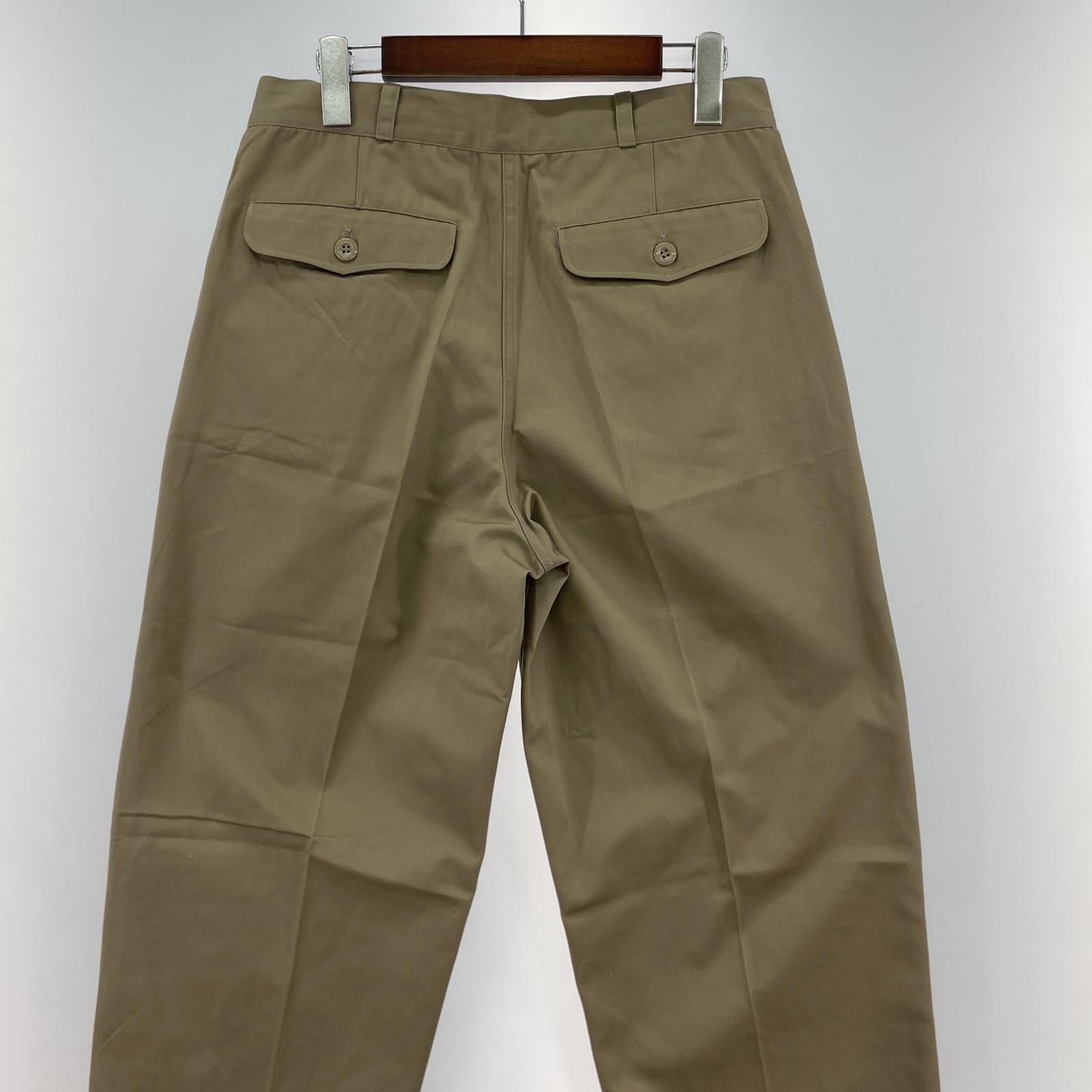 その他ボトムス ドイツ軍 T/Cツイル ツノトラウザー (W30) ベージュ M ベージュ