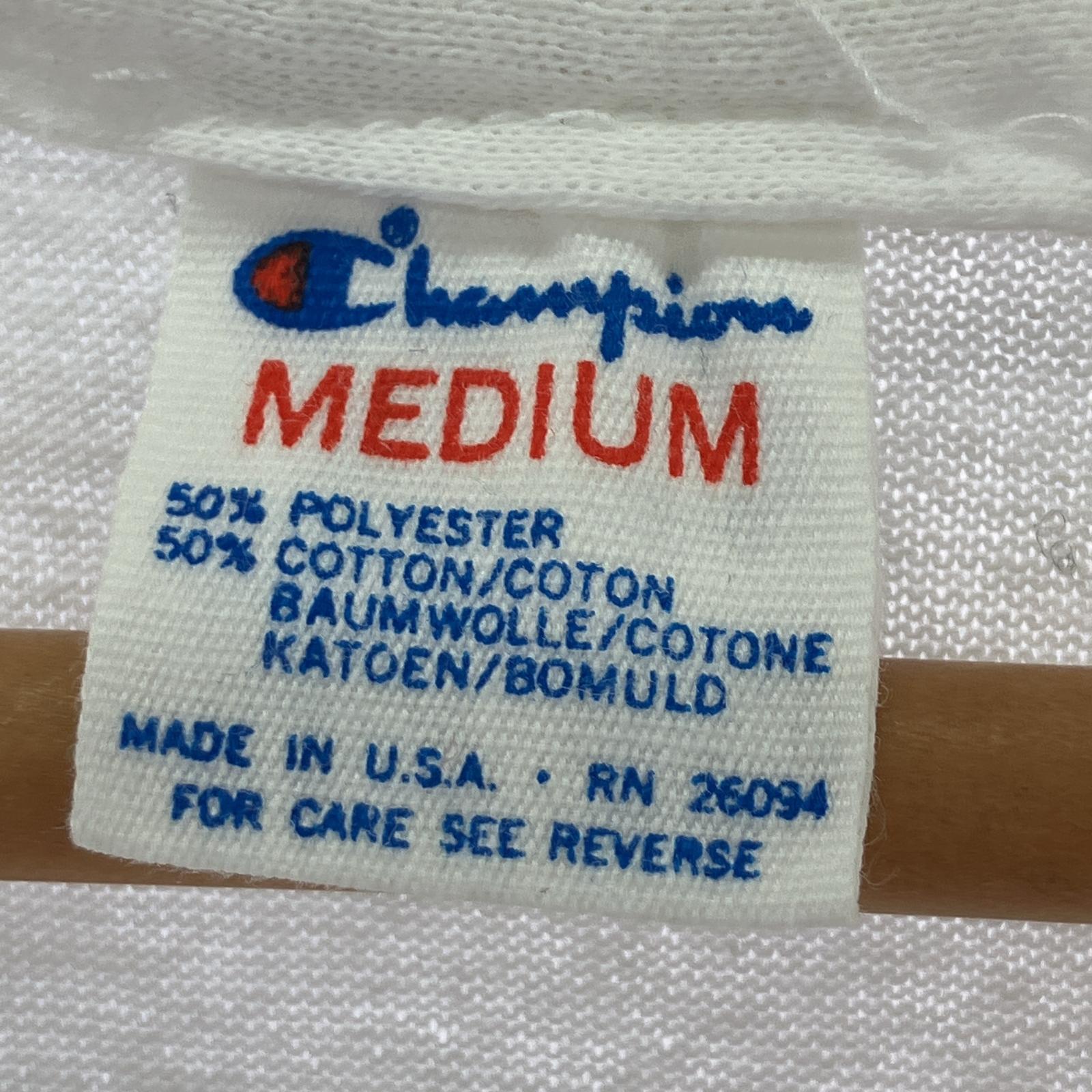 その他トップス Champion 80s NOTRE DAME プリントT M ホワイト