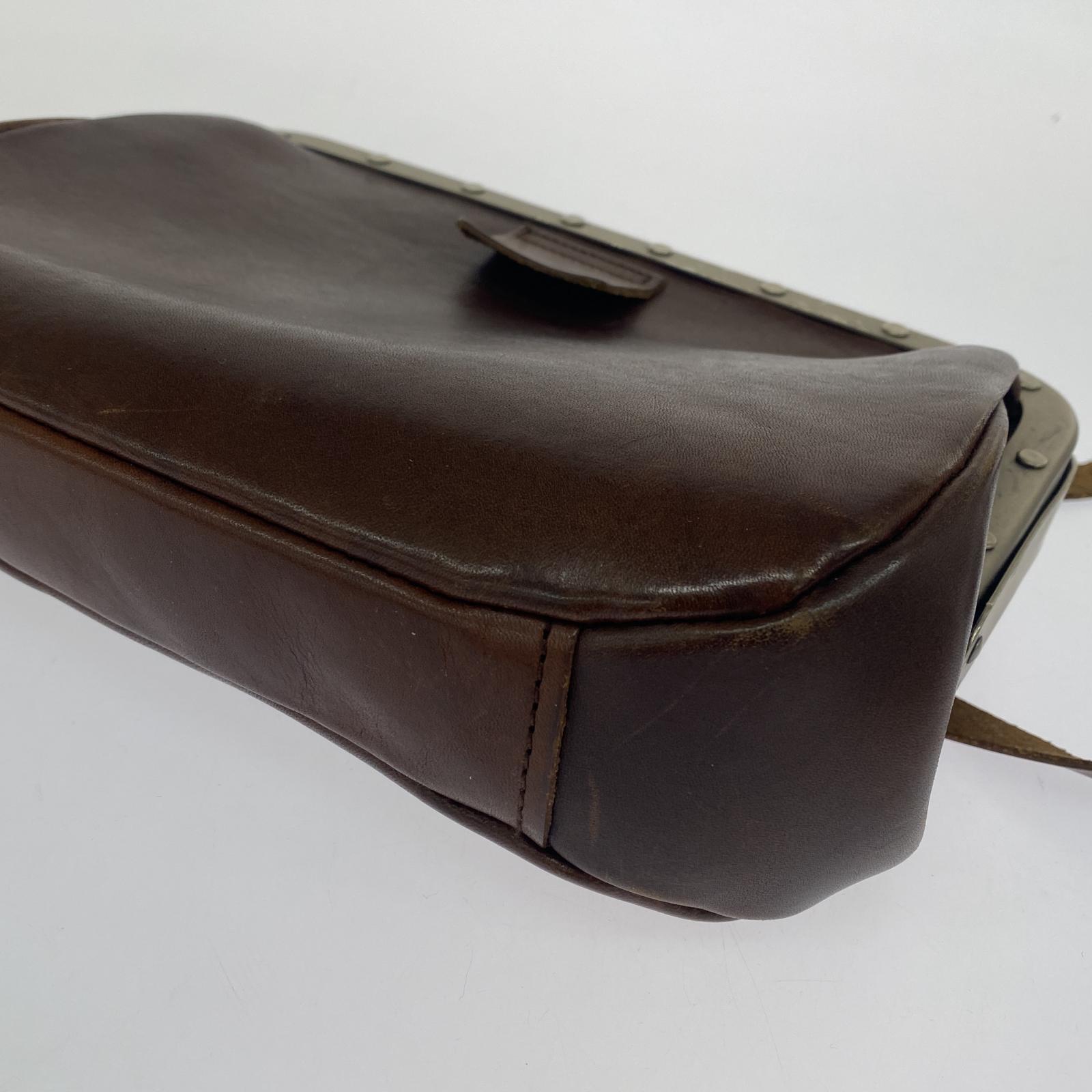 その他バッグ BAGWORKS TRAINMAN レザー ショルダーバッグ ブラウン