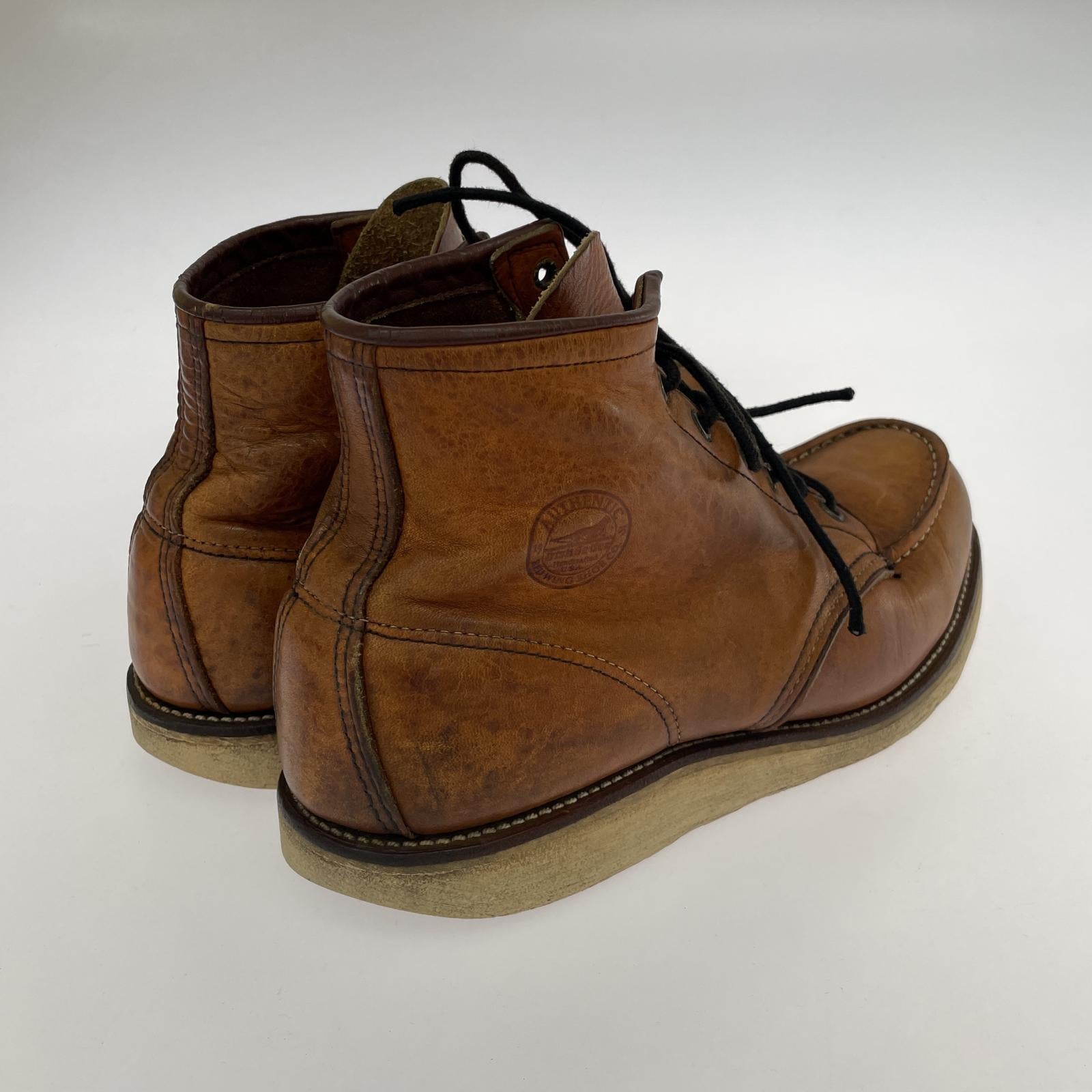 ブーツ RED WING 875 犬刻印 90s アイリッシュセッター 9 ブラウン