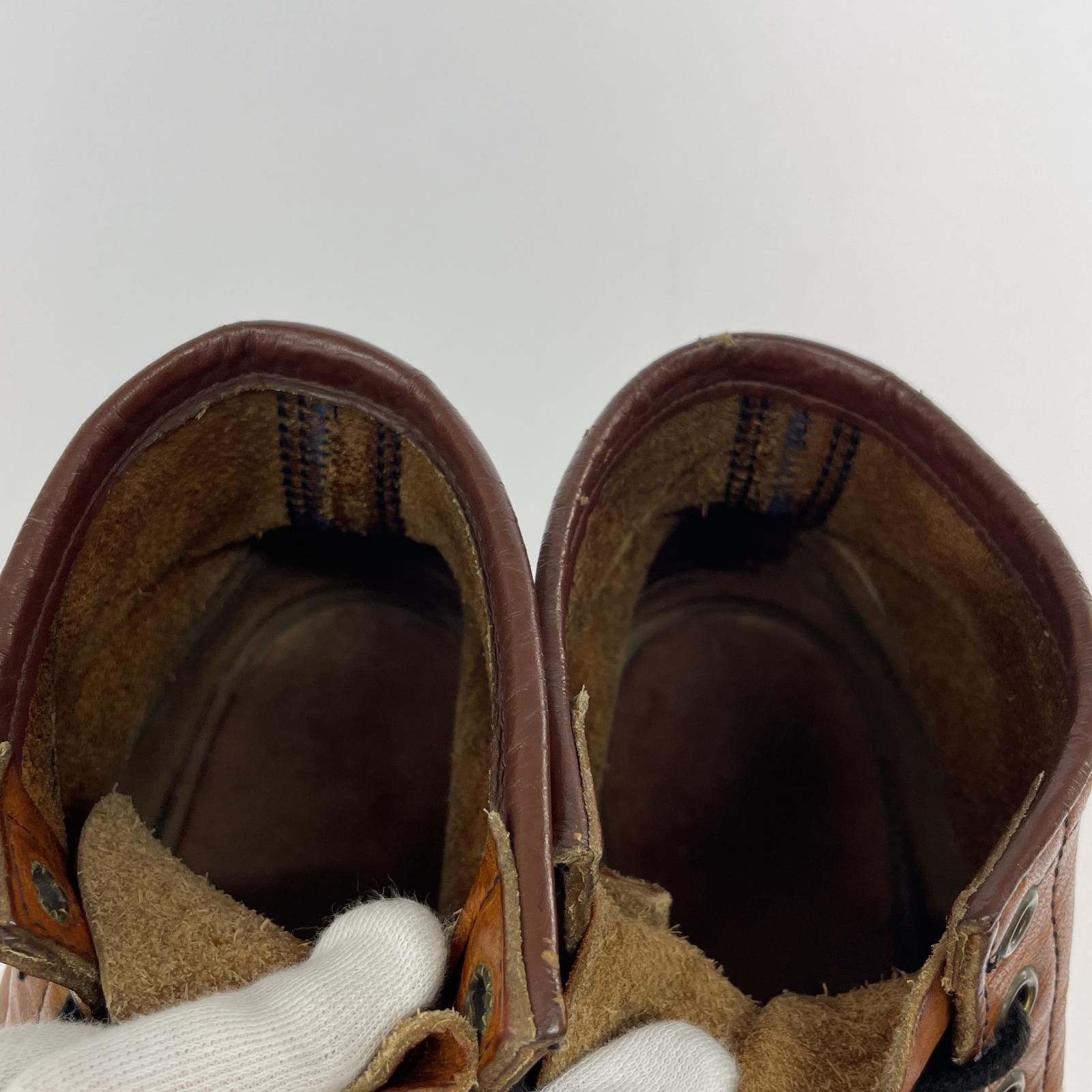 ブーツ RED WING 875 犬刻印 90s アイリッシュセッター 9 ブラウン