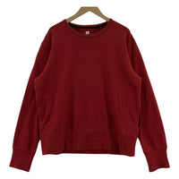 その他トップス hihihi ヒヒヒ コットン×ヘンプ スウェット(M) M レッド
