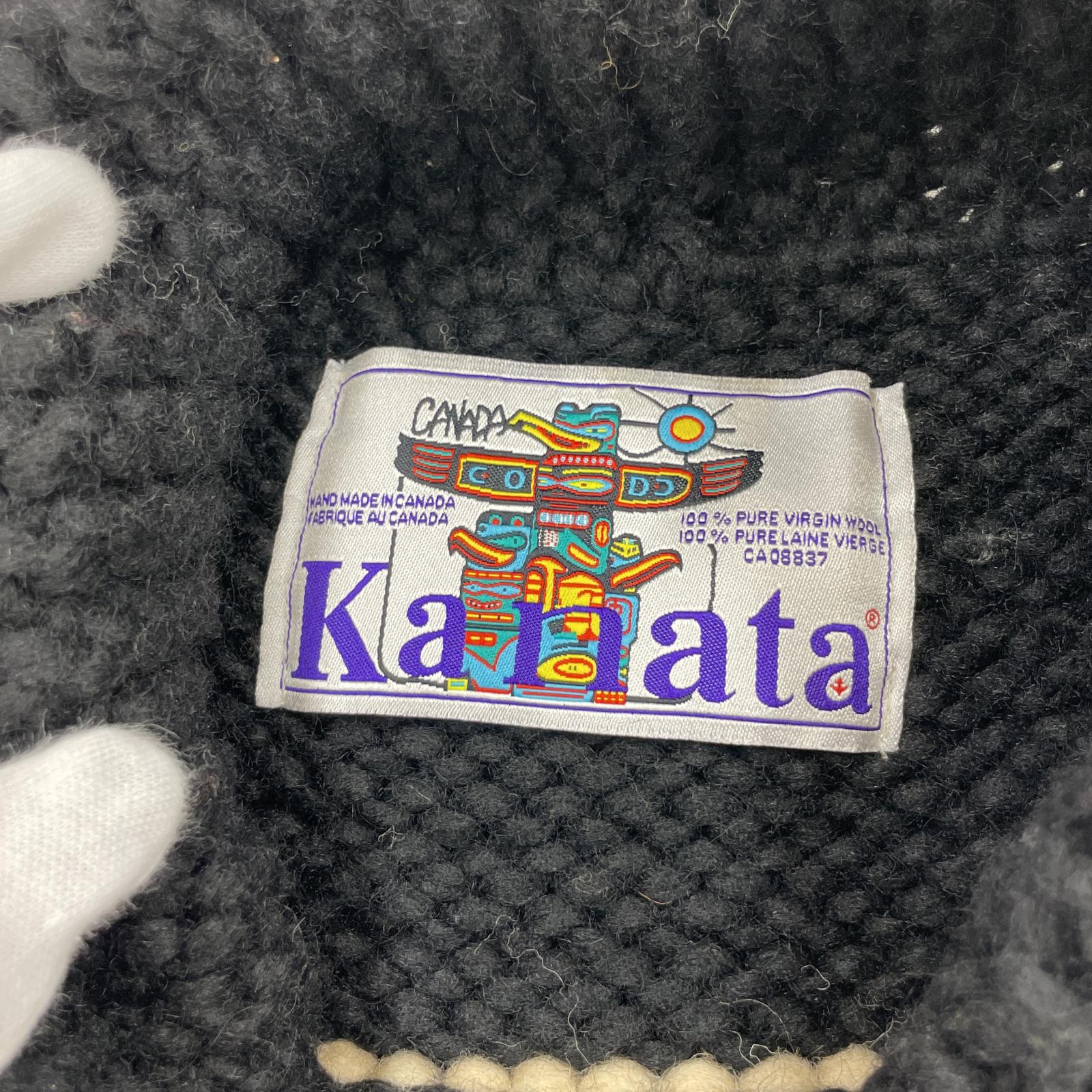 その他アウター KANATA ニットベスト ベージュ