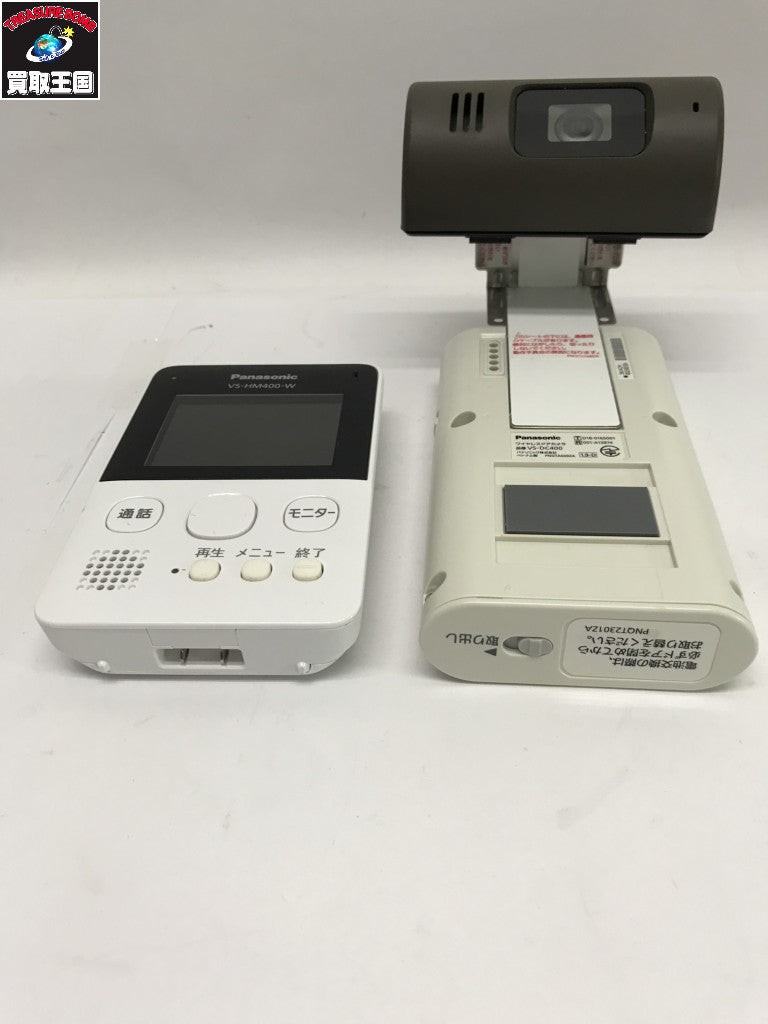 Panasonic モニター付きドアカメラ VS-HC400-W VS-HC400-W レコーダー