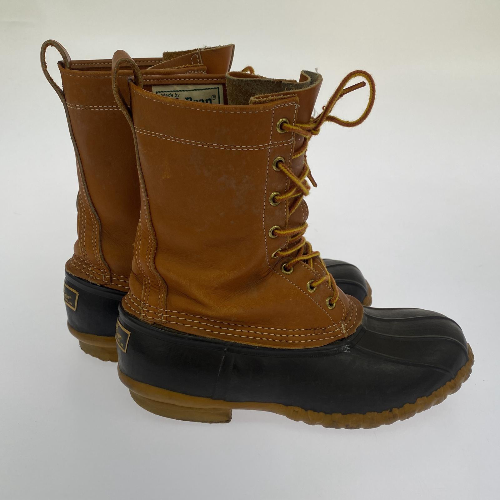 ブーツ L.L.Bean ビーンブーツ 8ホール 米国製 8 ブラウン