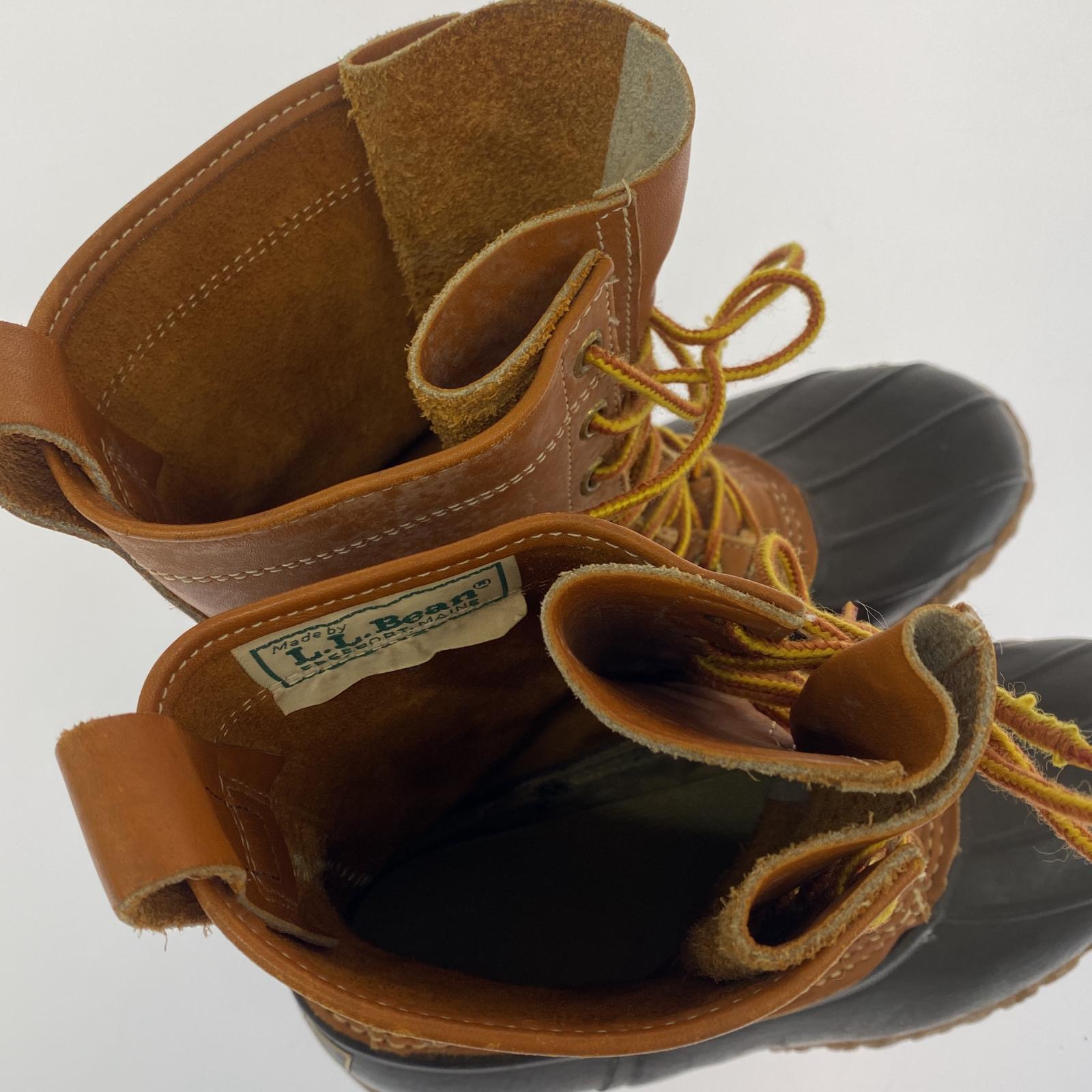 ブーツ L.L.Bean ビーンブーツ 8ホール 米国製 8 ブラウン