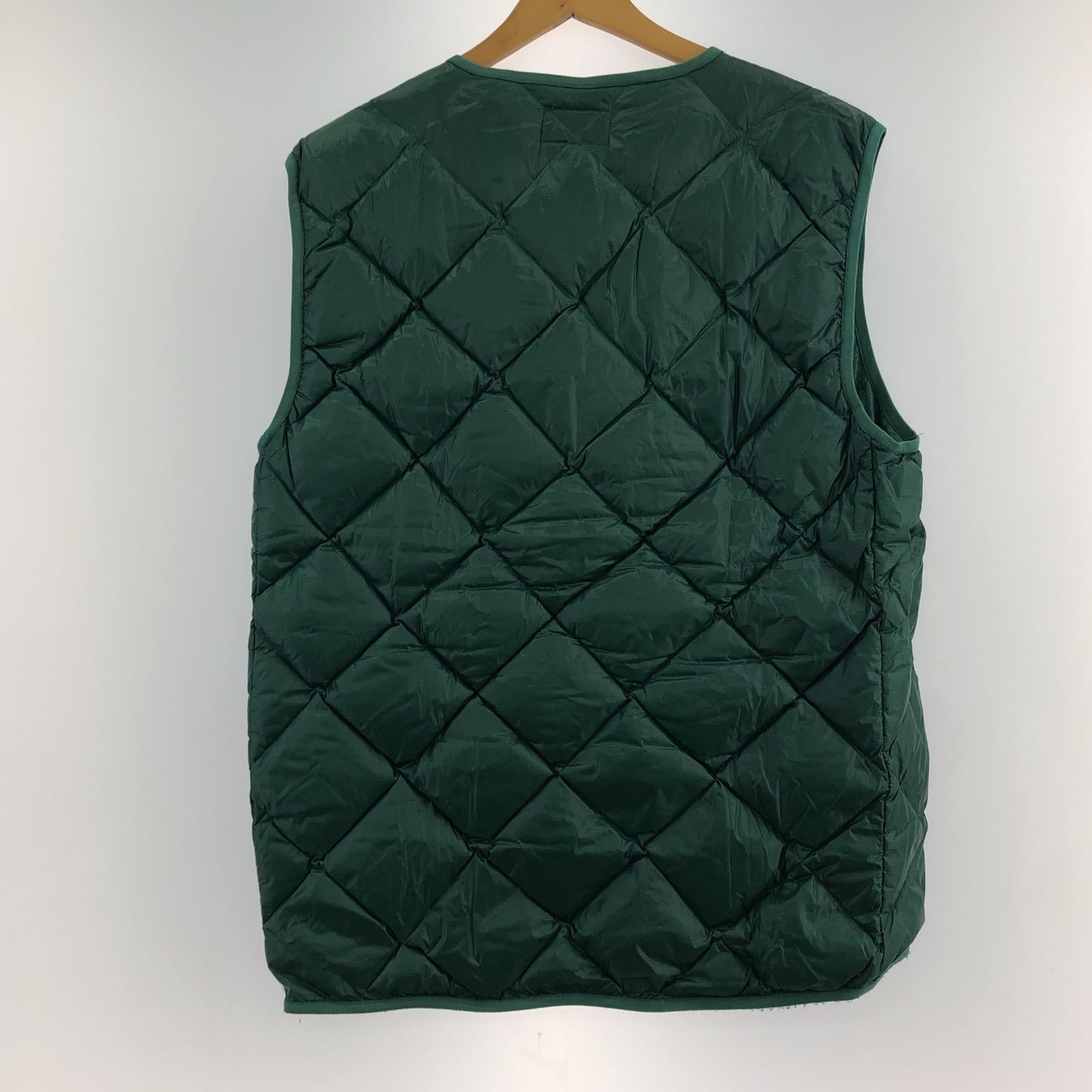 その他アウター coen POダウンベスト (XL) LL グリーン