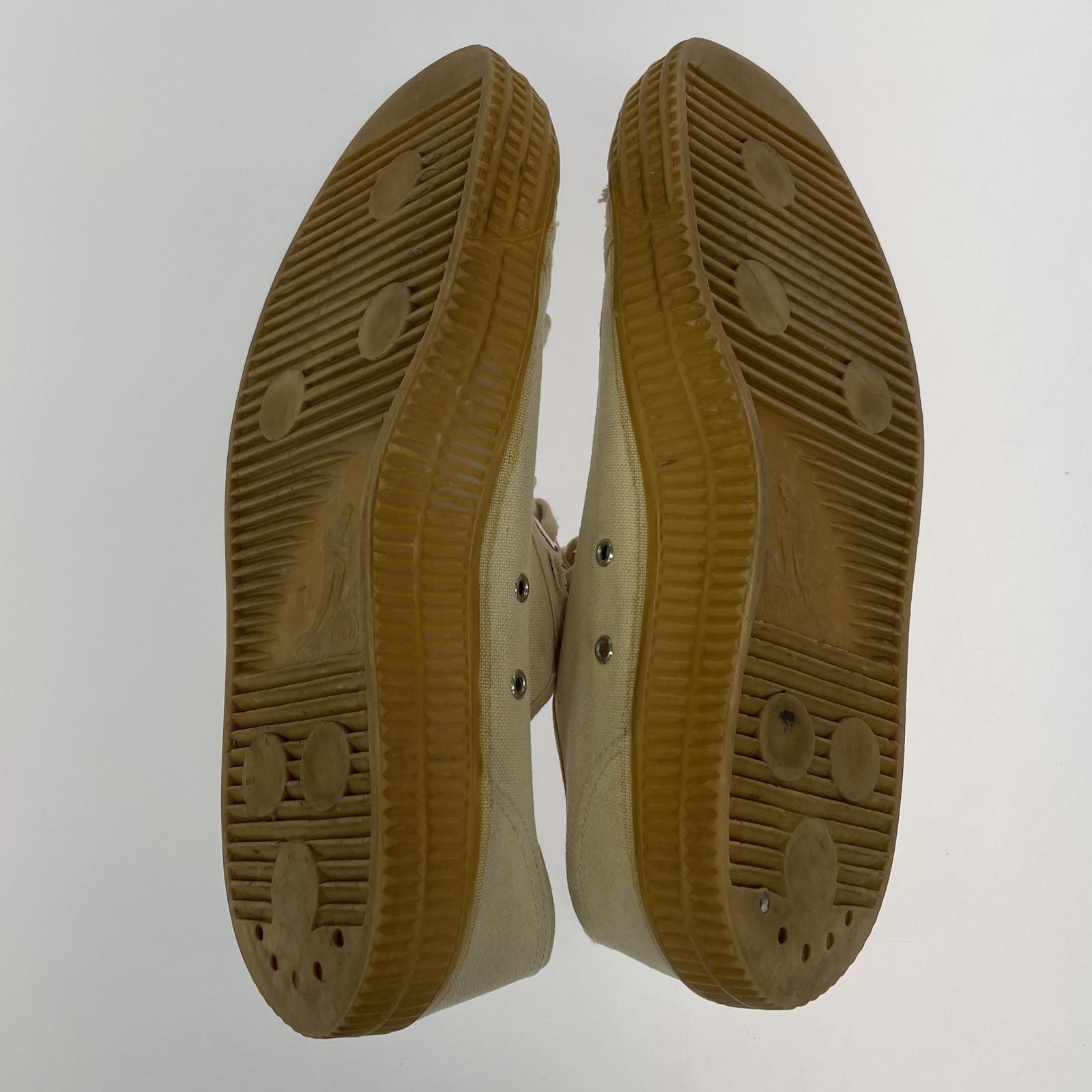 その他靴 COMME des GARCONS×NOVESTA キャンバススニーカー ホワイト