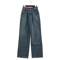 その他ボトムス FRAY I.D 23AW ハイウエストタックデニム(0)青 0 ブルー