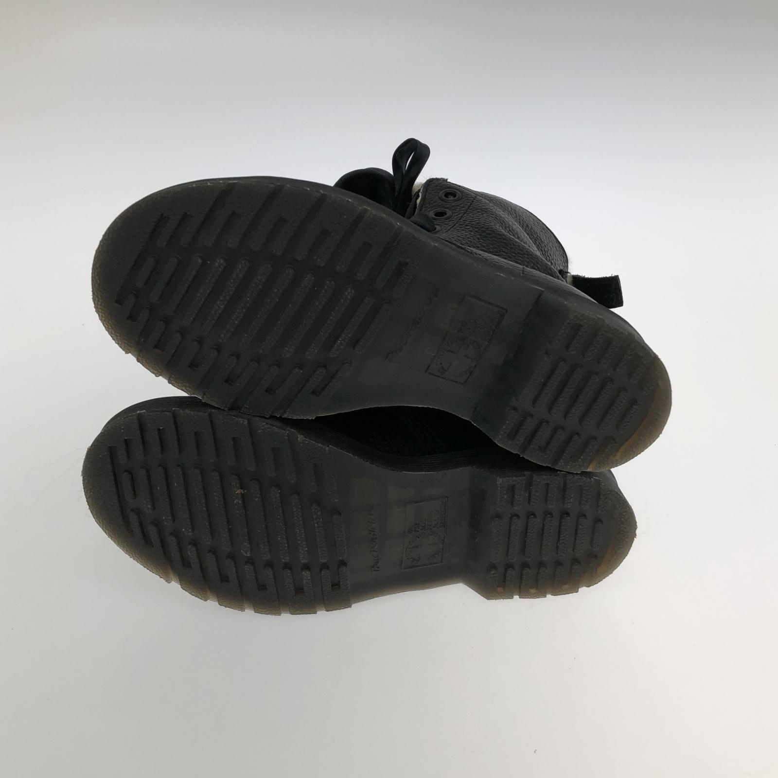 ブーツ Dr.Martens AIMLITA ボアレザーブーツ ブラック