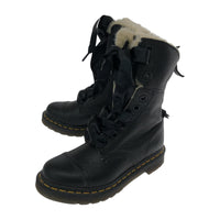 ブーツ Dr.Martens AIMLITA ボアレザーブーツ ブラック