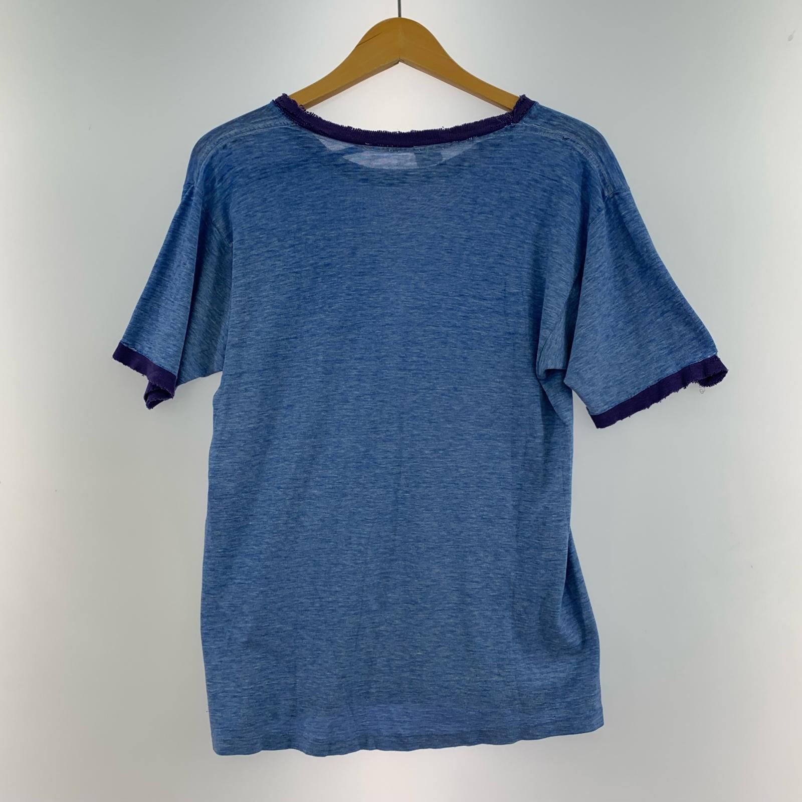 その他トップス Champion OLD カットソー USA製 M ブルー