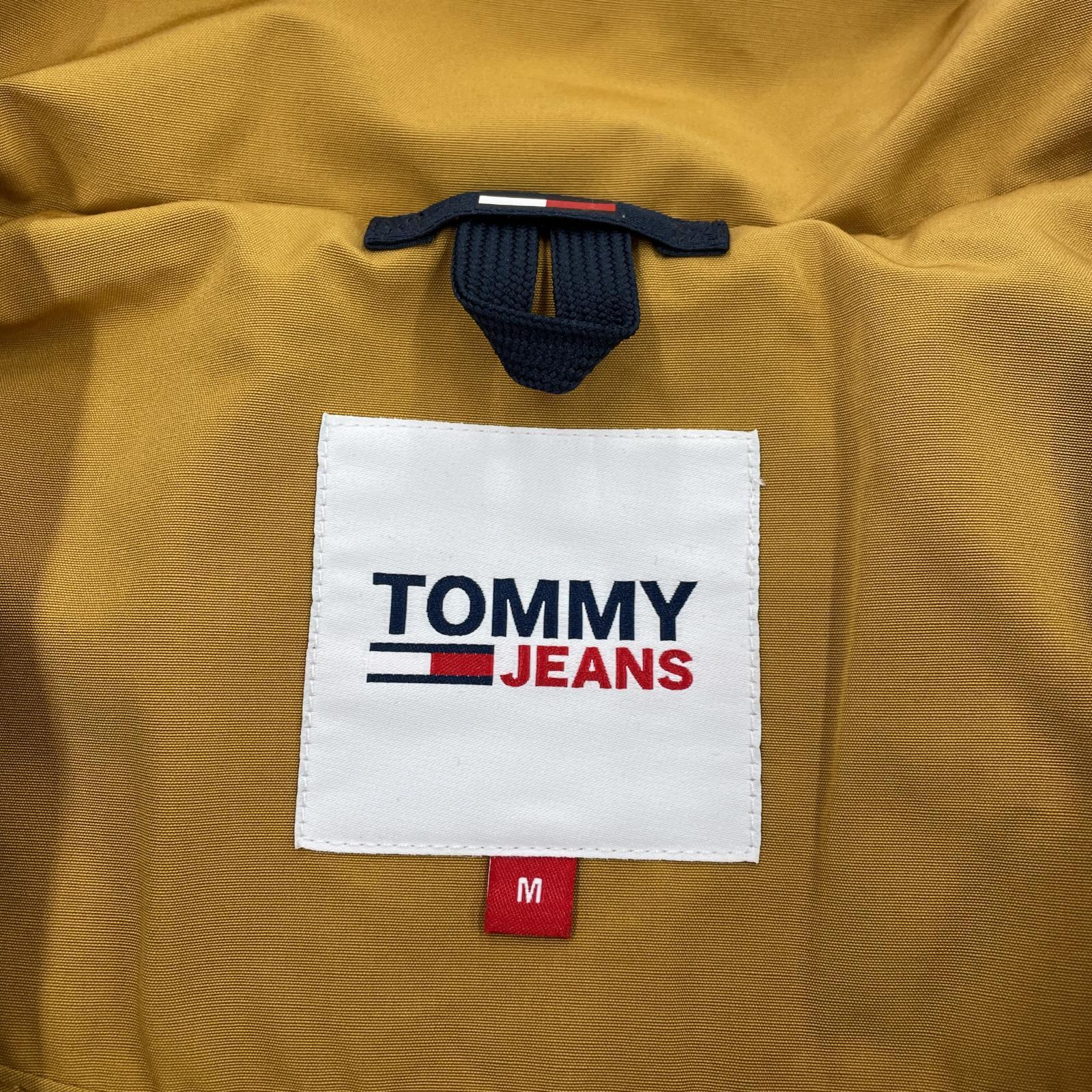 その他アウター TOMMY JEANS 素材切替 ナイロンアノラック イエロー (M) M