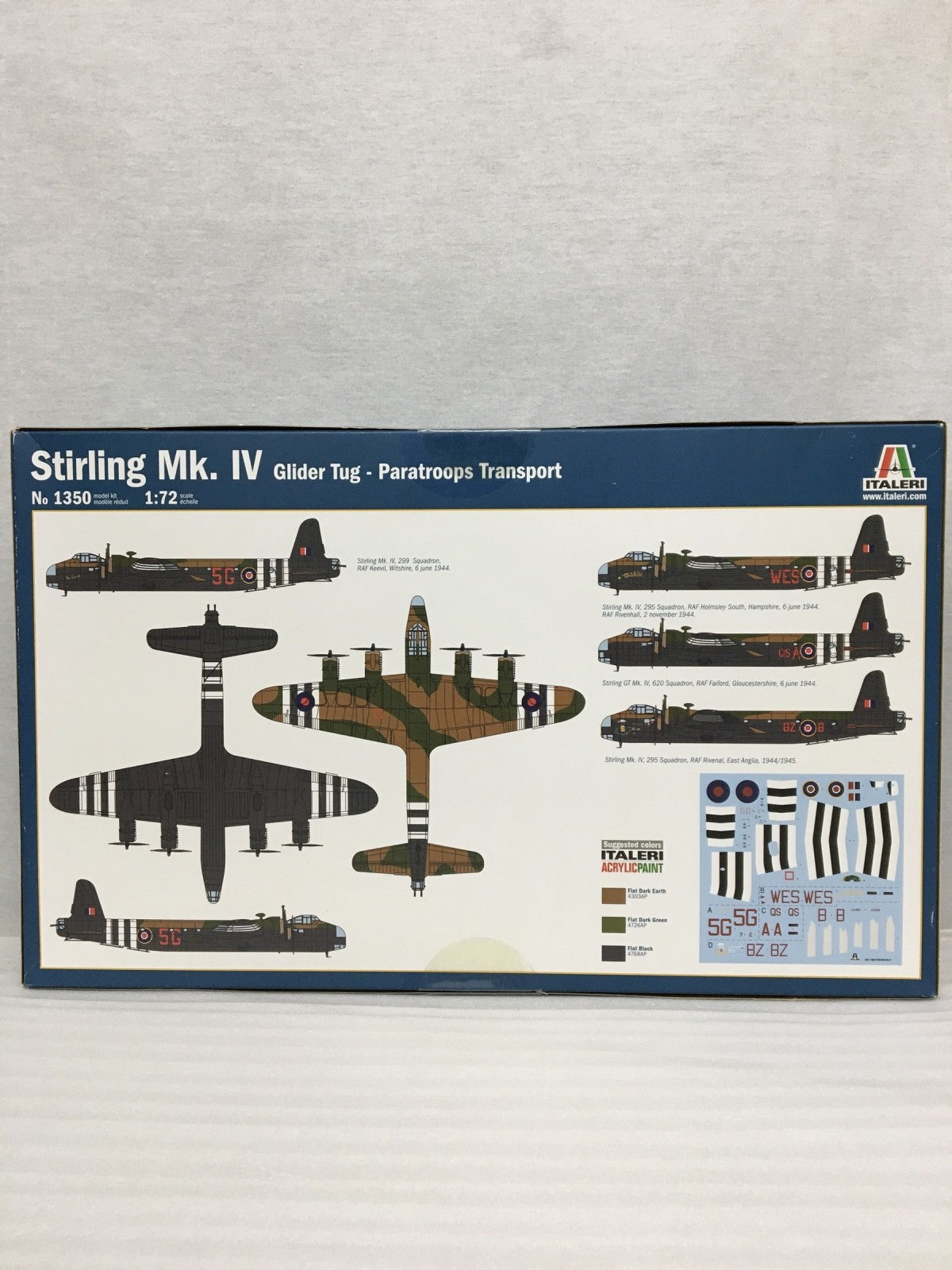 イタレリ 1/72 飛行機シリーズ No.1350 ショート スターリング ミリタリープラモ