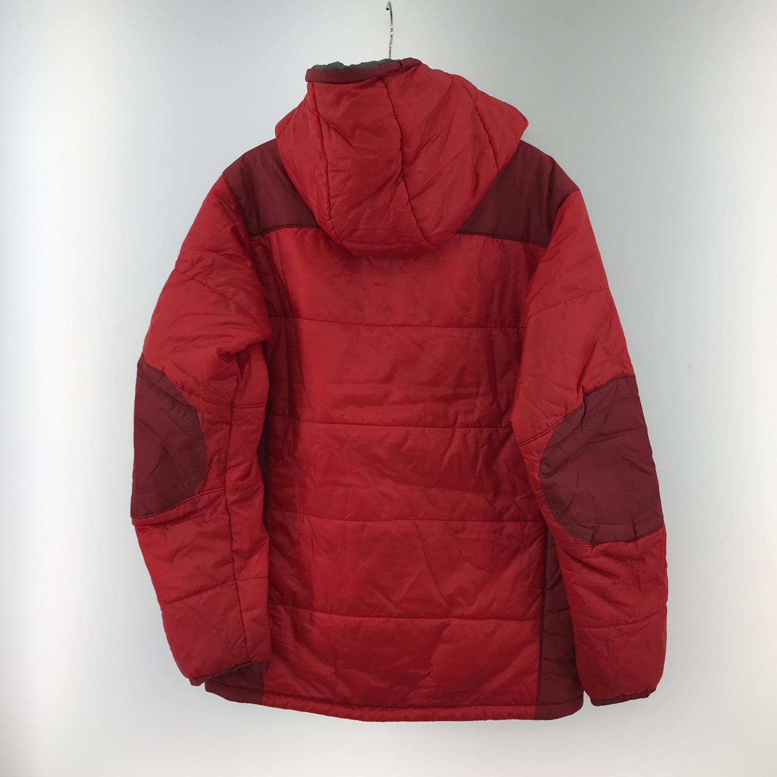 その他アウター HENRYLEAR リバーシブルナイロンシンサレートジ L レッド