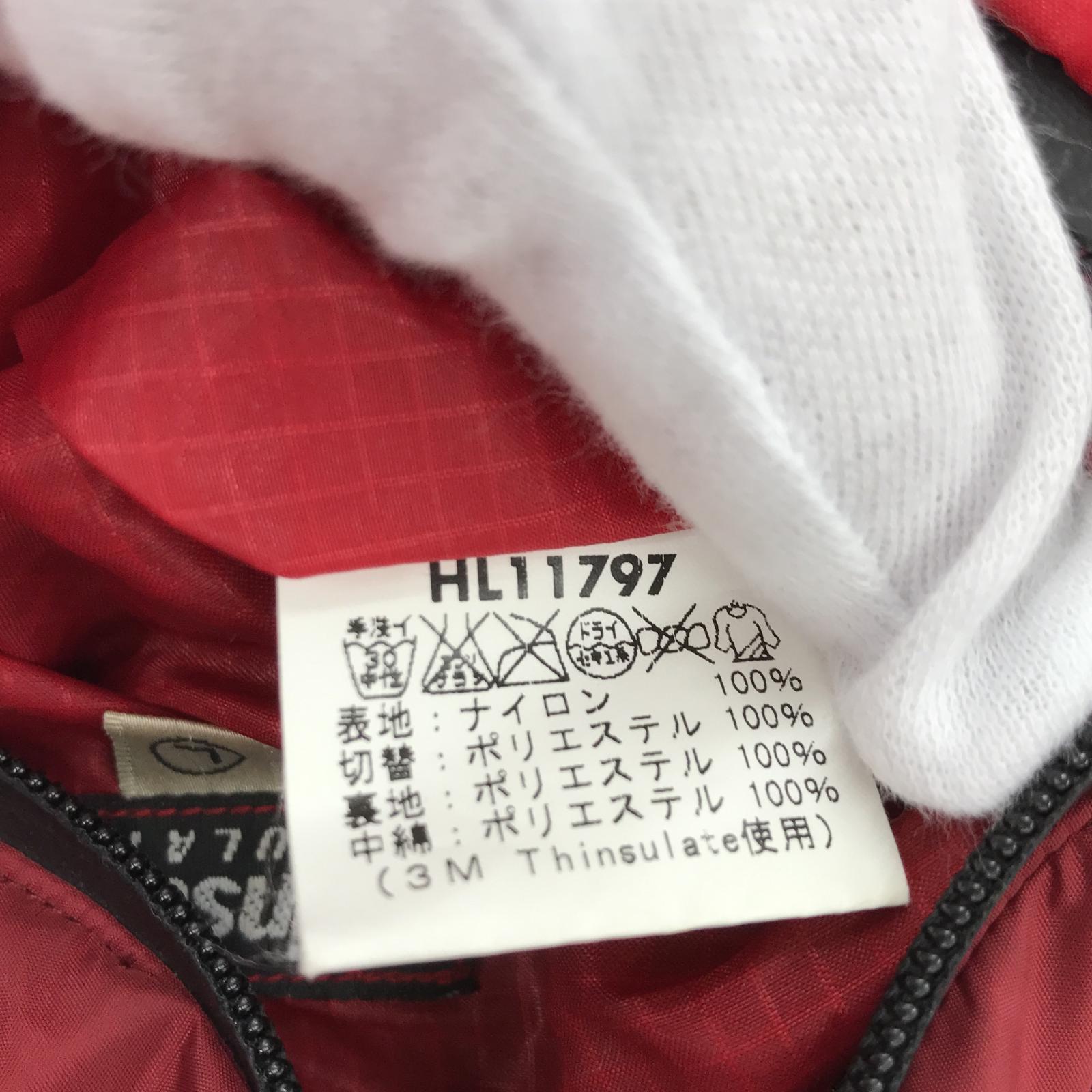 その他アウター HENRYLEAR リバーシブルナイロンシンサレートジ L レッド