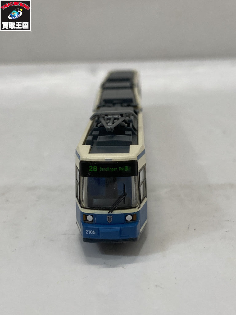 ワールド鉄道コレクション ミュンヘントラム 2000タイプ 鉄道模型車両
