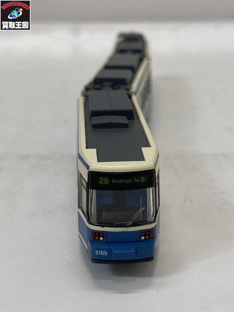 ワールド鉄道コレクション ミュンヘントラム 2000タイプ 鉄道模型車両