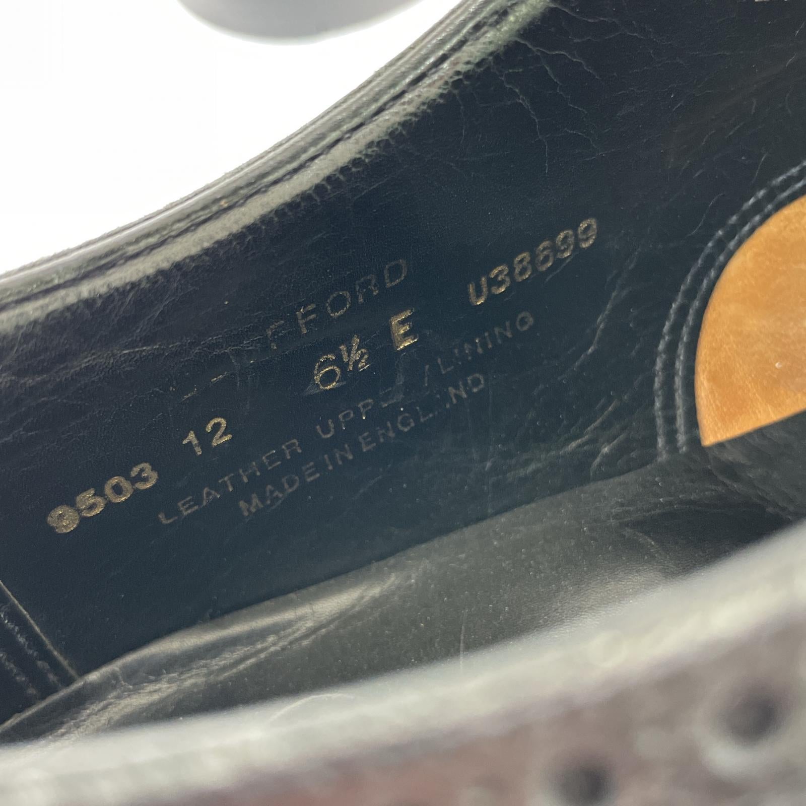 その他靴 CROCKETT&JONES ウイングチップドレスシューズ 黒 ブラック