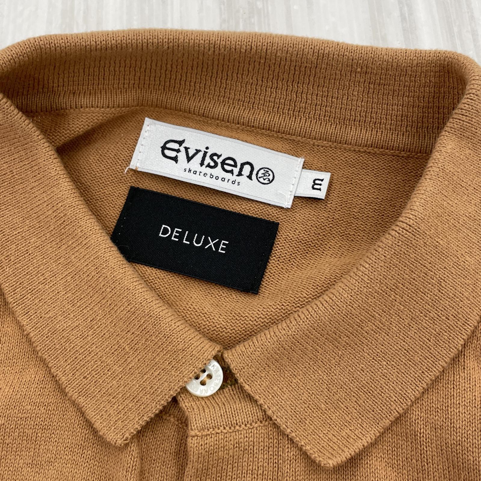 その他トップス DELUXE×Evisen skateboards カーディガン キャメル M ブラウン