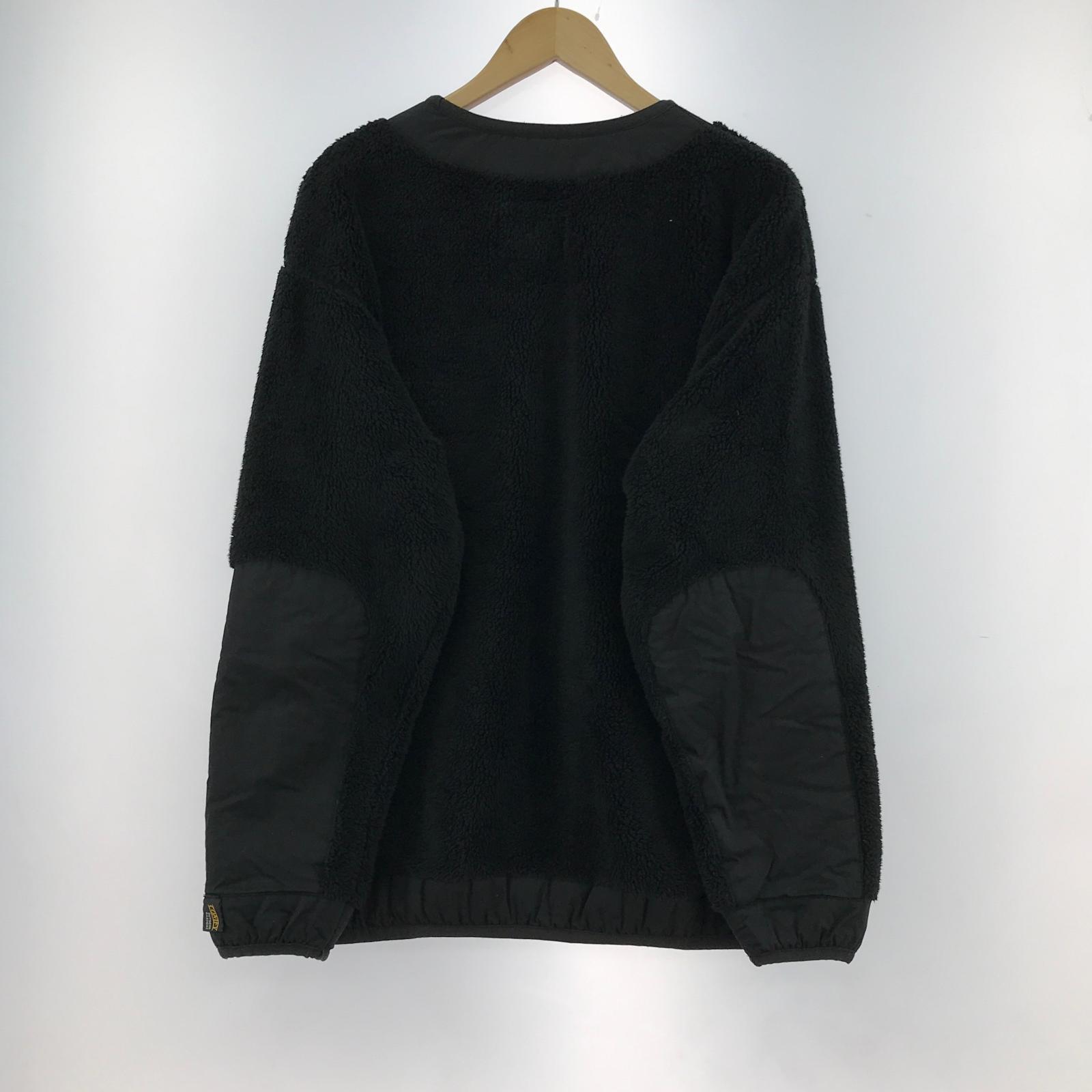 スウェット COMFY OUTDOOR GARMENT PRECOLD FLEECE TEE CMF1902-CS01C 黒 (M) M ブラック