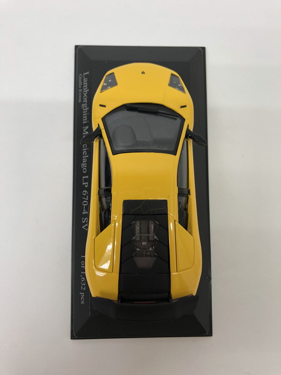 ★PMA 1/43 ランボルギーニ ムルシエラゴ LP640-4 SV イエロー スケールカー