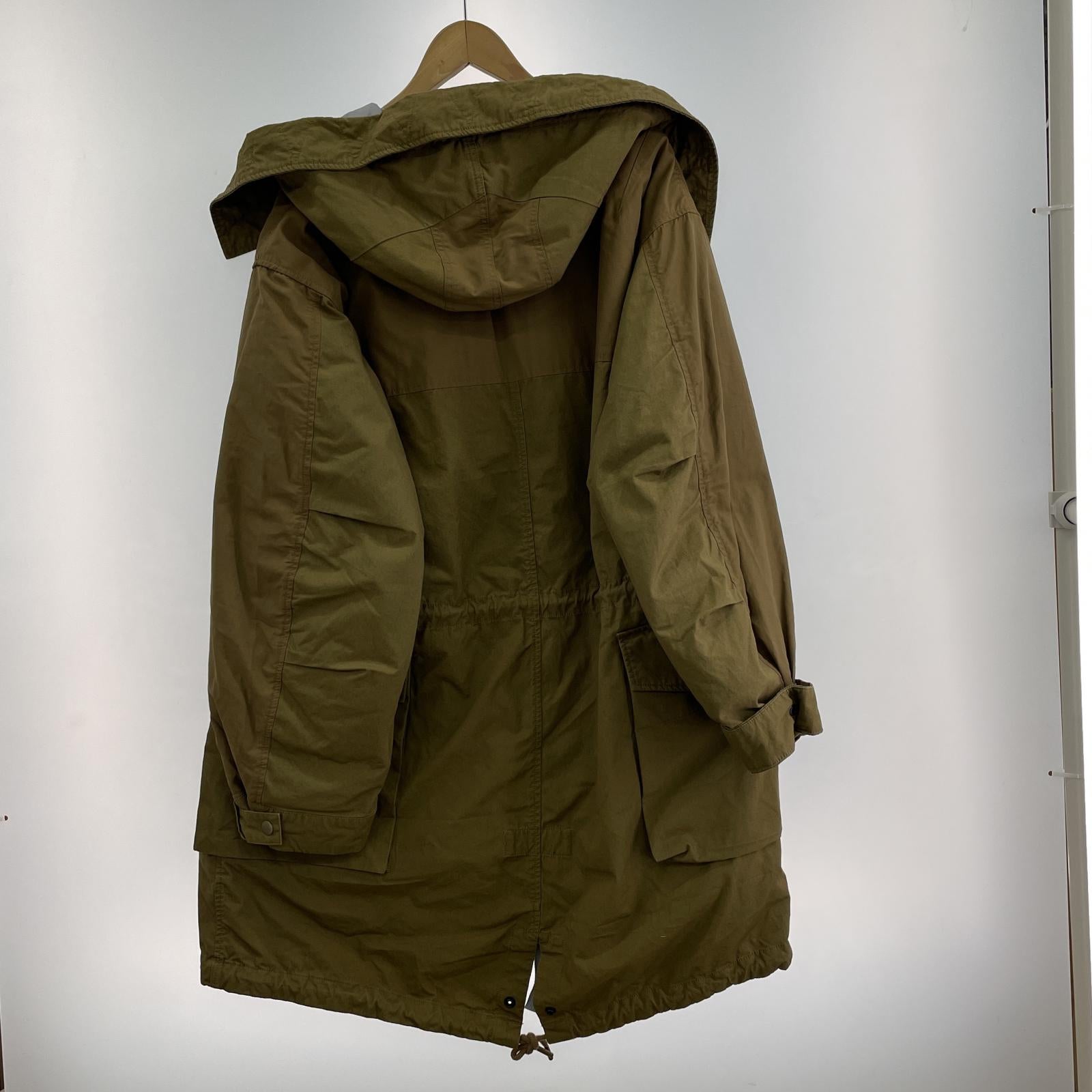 その他アウター DIESEL W-MILES JACKET ライナー付モッズコート L カーキ L ブラウン