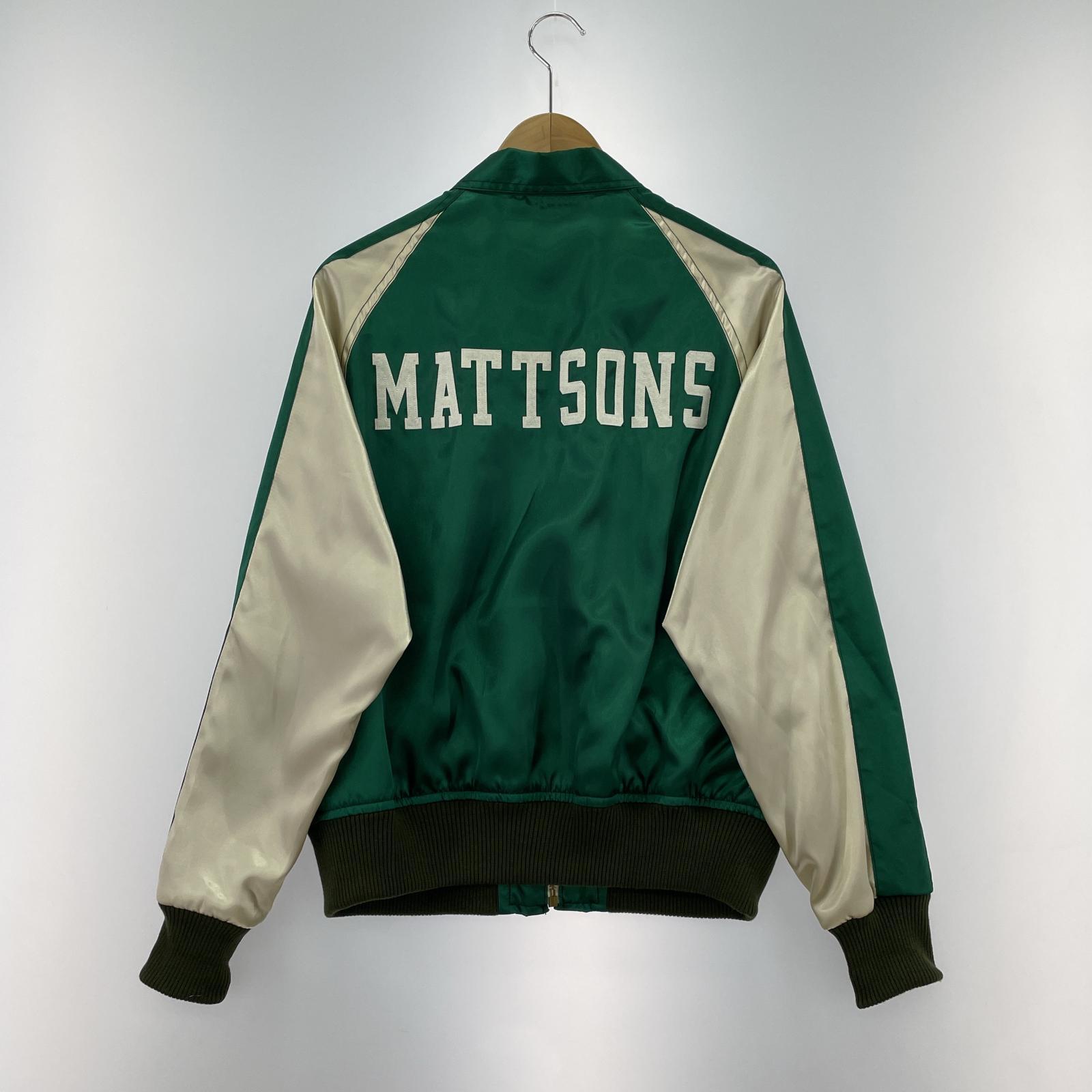 その他アウター Mattsons 61210 SATIN SPORTS JKT (-) グリーン グリーン