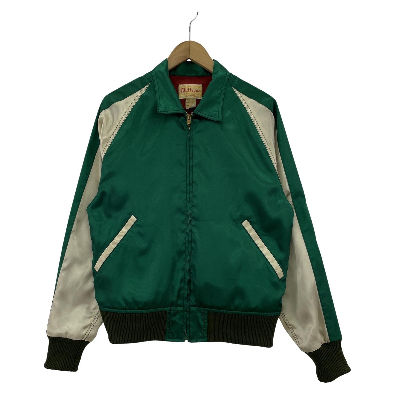 その他アウター Mattsons 61210 SATIN SPORTS JKT (-) グリーン グリーン