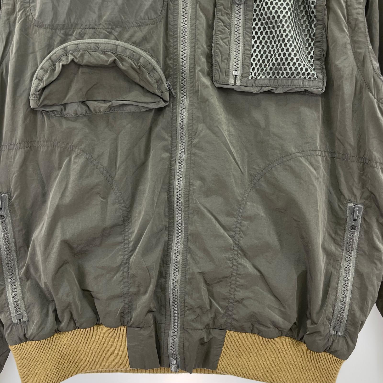 その他アウター WHIMSY 24SS ALTERNATIVE JACKET マルチポケット ナイロンジャケット M グレー M グレー
