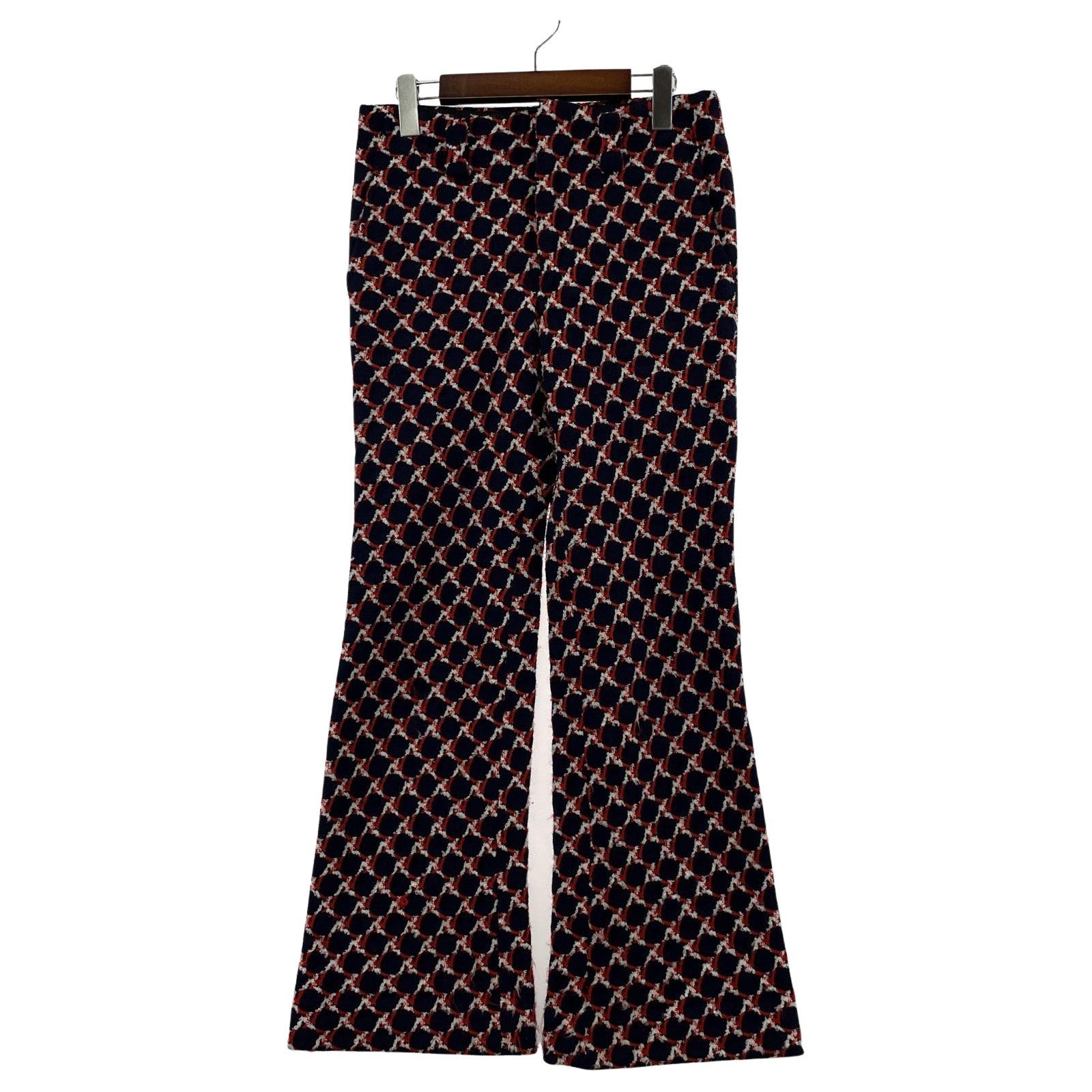 その他ボトムス JUNYA WATANABE COMME des GARCONS 01AW 柄織 ウールフレアパンツ(S) マルチカラー