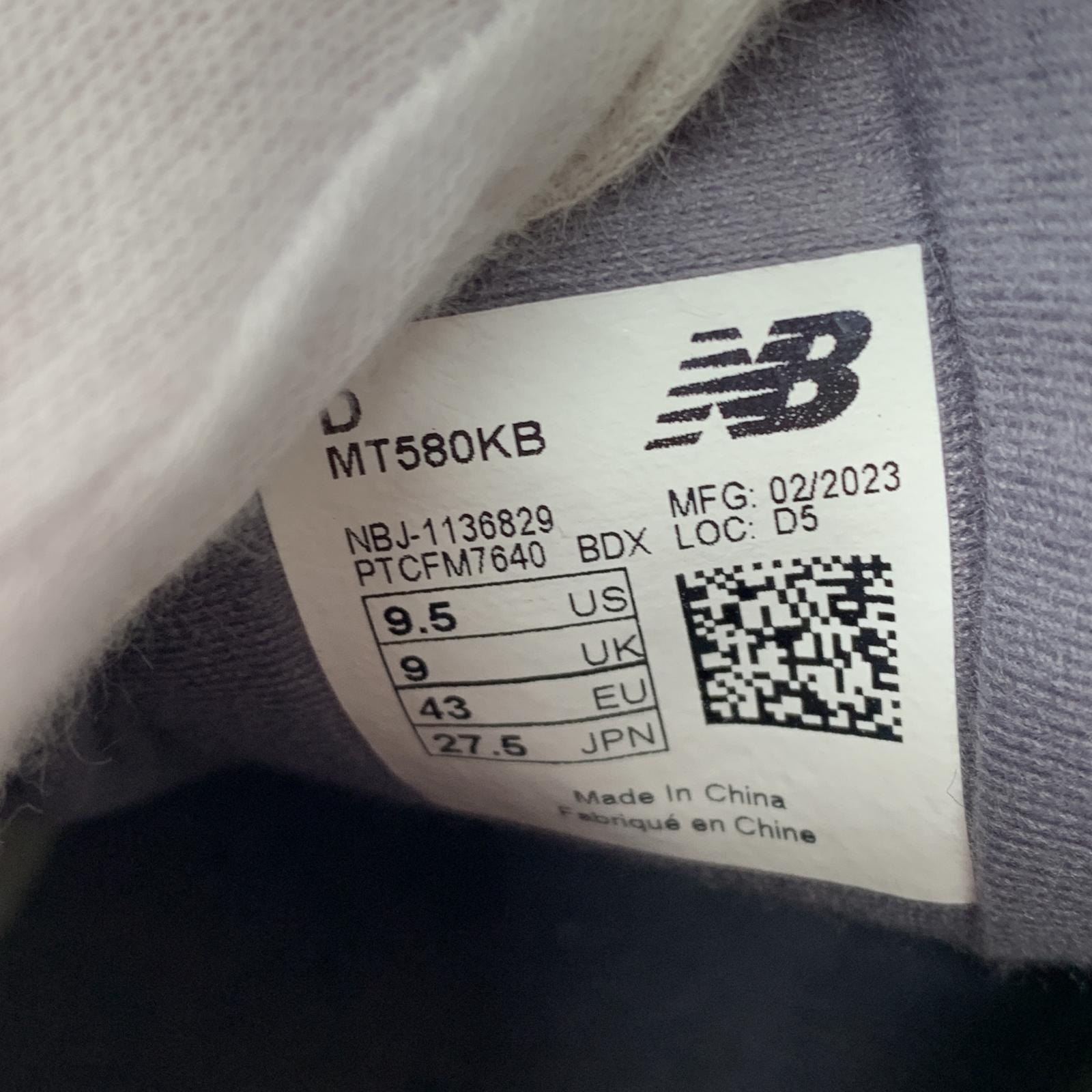 スニーカー NEW BALANCE×KITH 580 Malibu 27.5cm 27.5cm (US9 1/2 UK9 EU45) マルチカラー