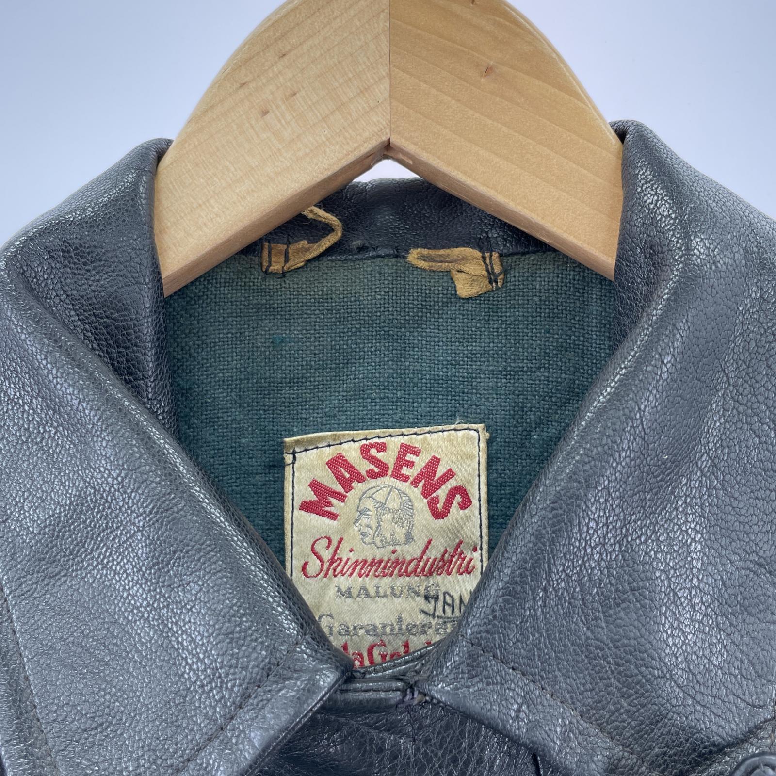 その他アウター 40s? Akta Getskin Leather Jacket ブラック