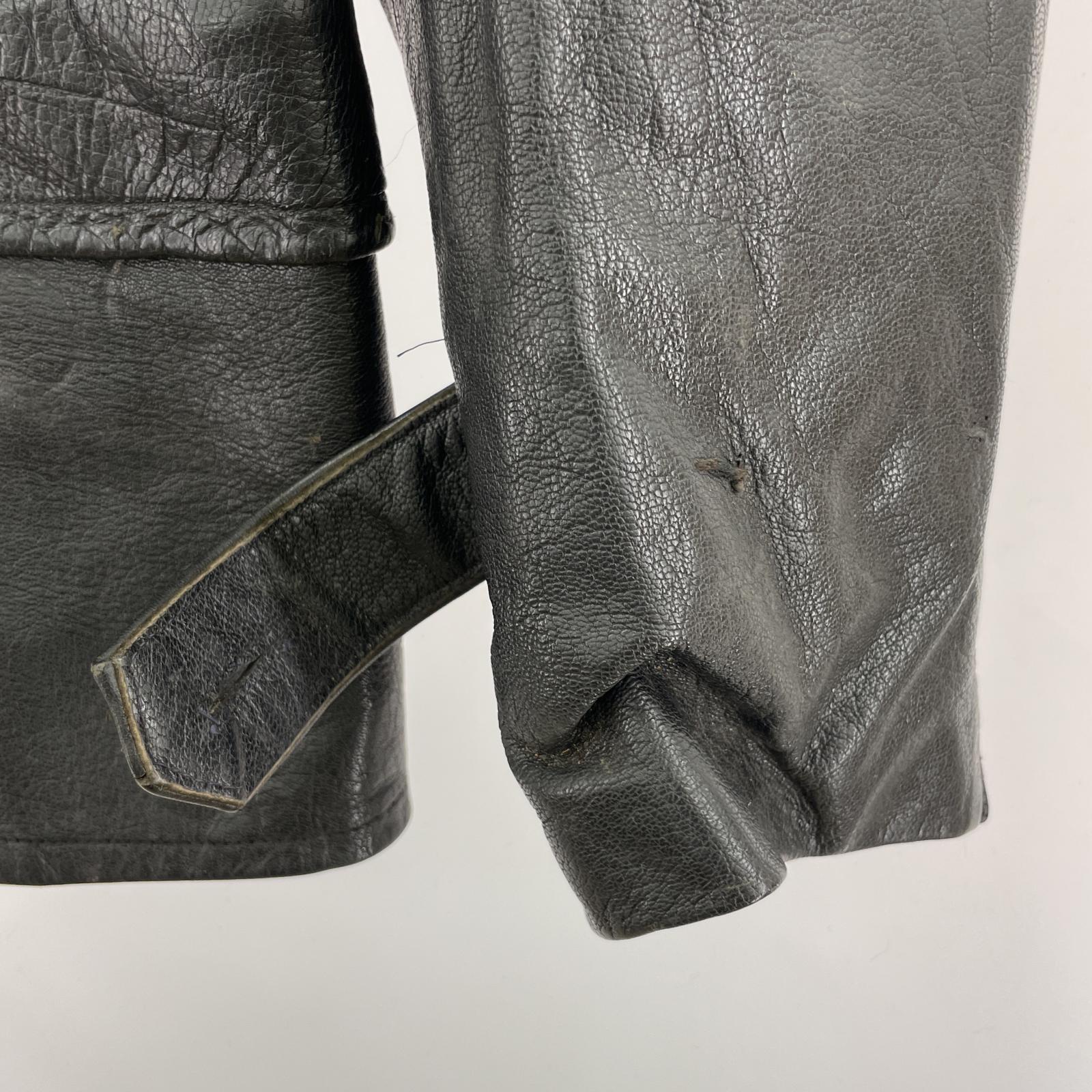その他アウター 40s? Akta Getskin Leather Jacket ブラック